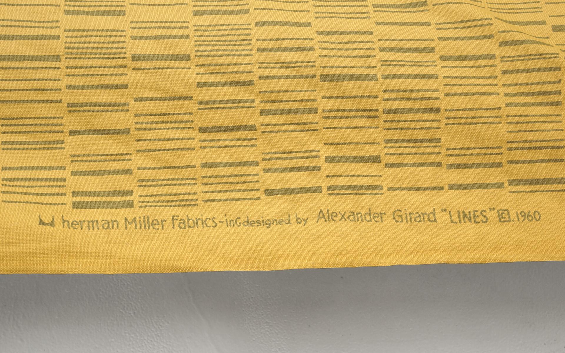 George Nelson Modular Group Sofa & Chair in NOS Alexander Girard 