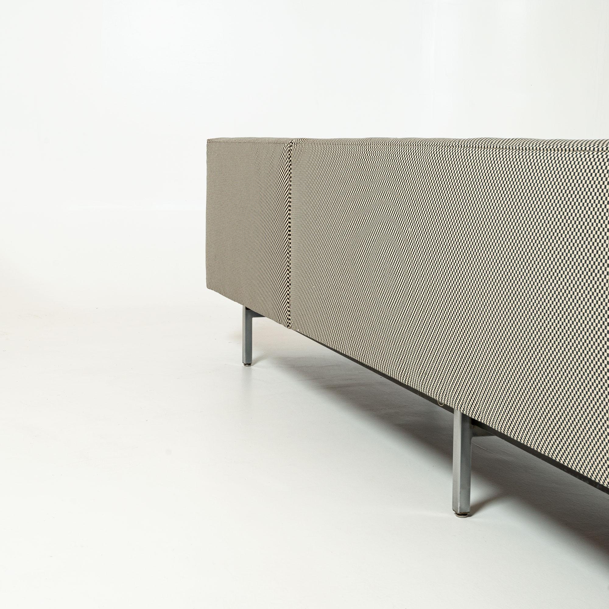 George Nelson Modular Seating System Sectional in A.Girard Checker Fabric 7