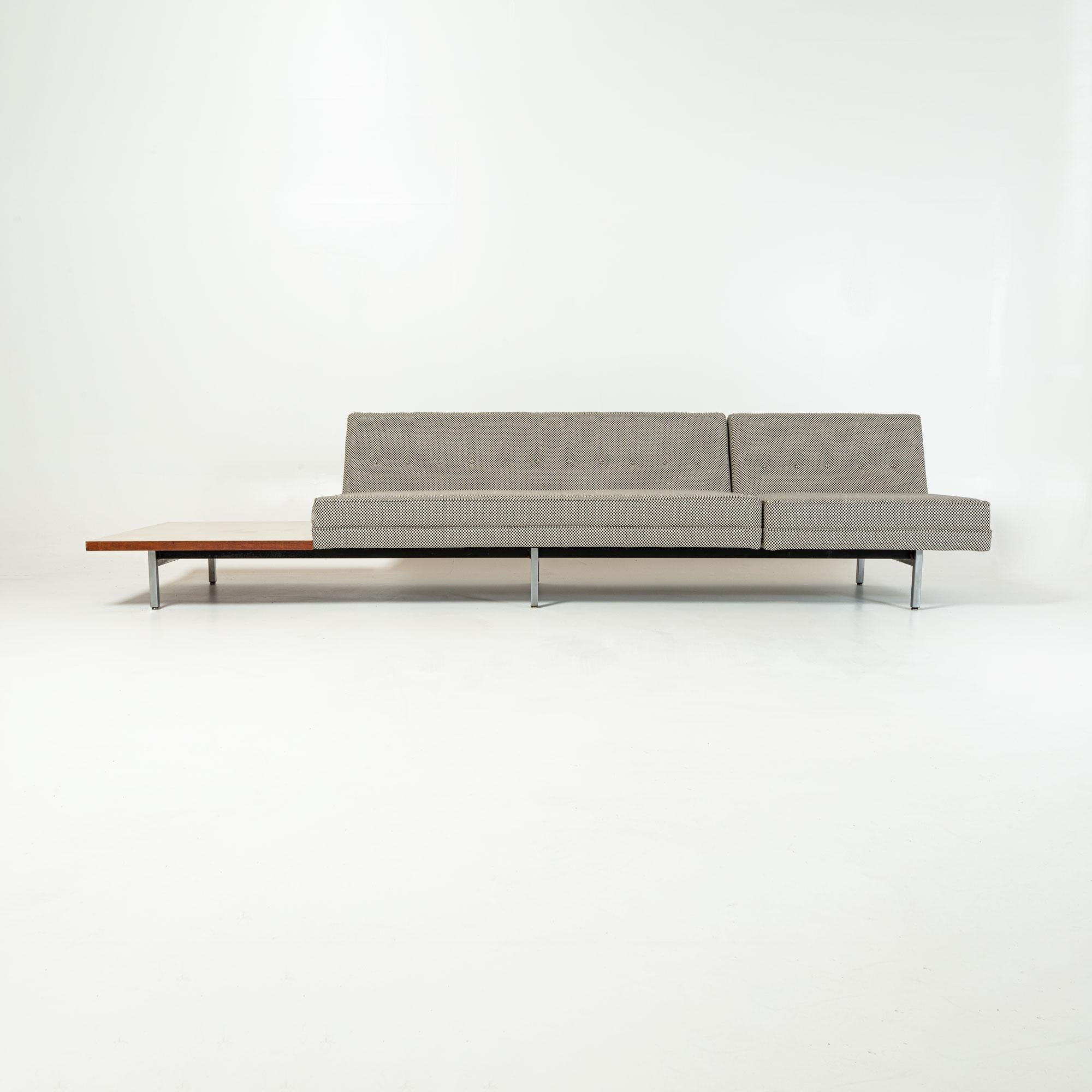 American George Nelson Modular Seating System Sectional in A.Girard Checker Fabric