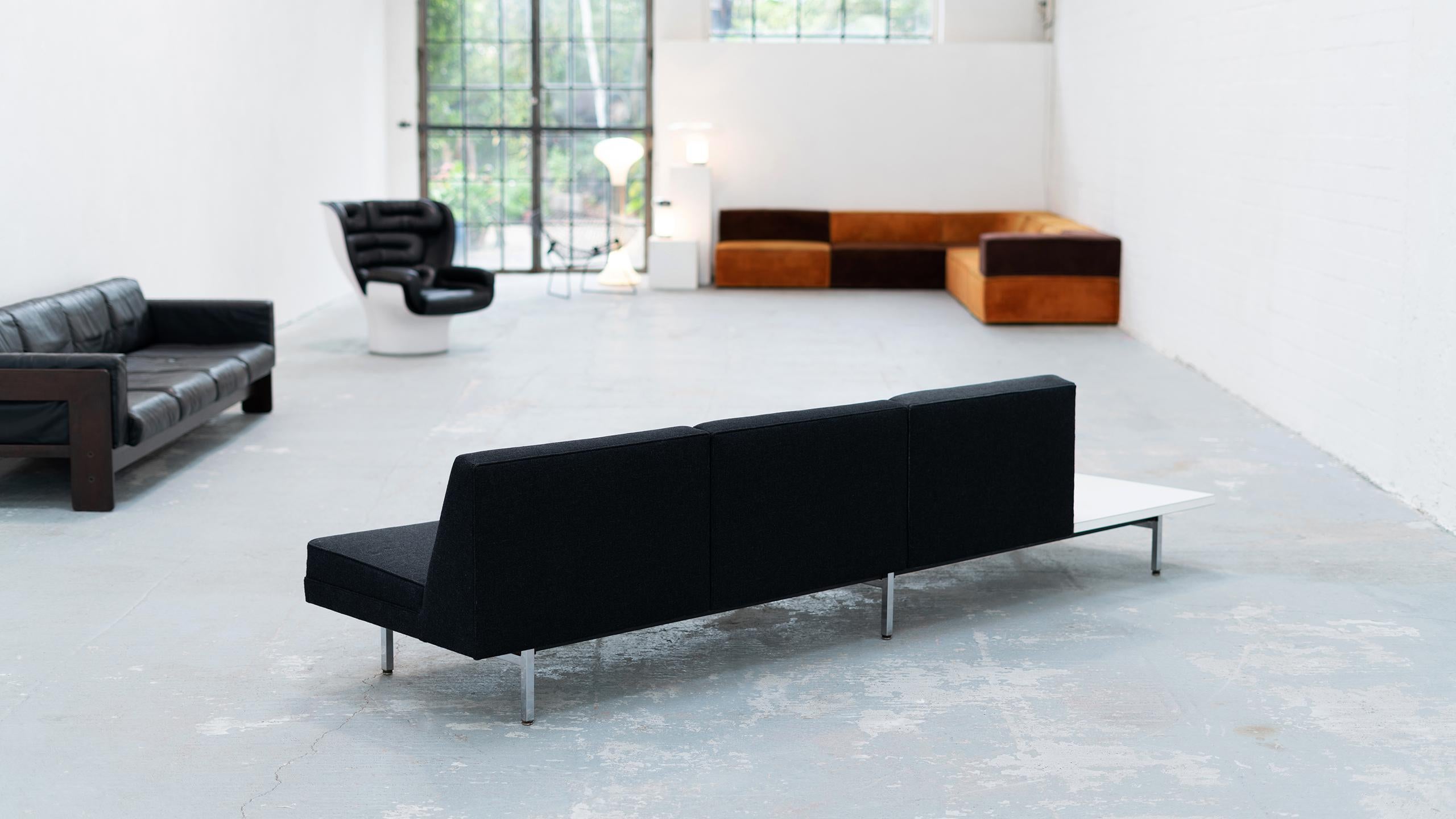 George Nelson, Modular Sofa and Table Seating System, 1966 for Herman Miller For Sale 5