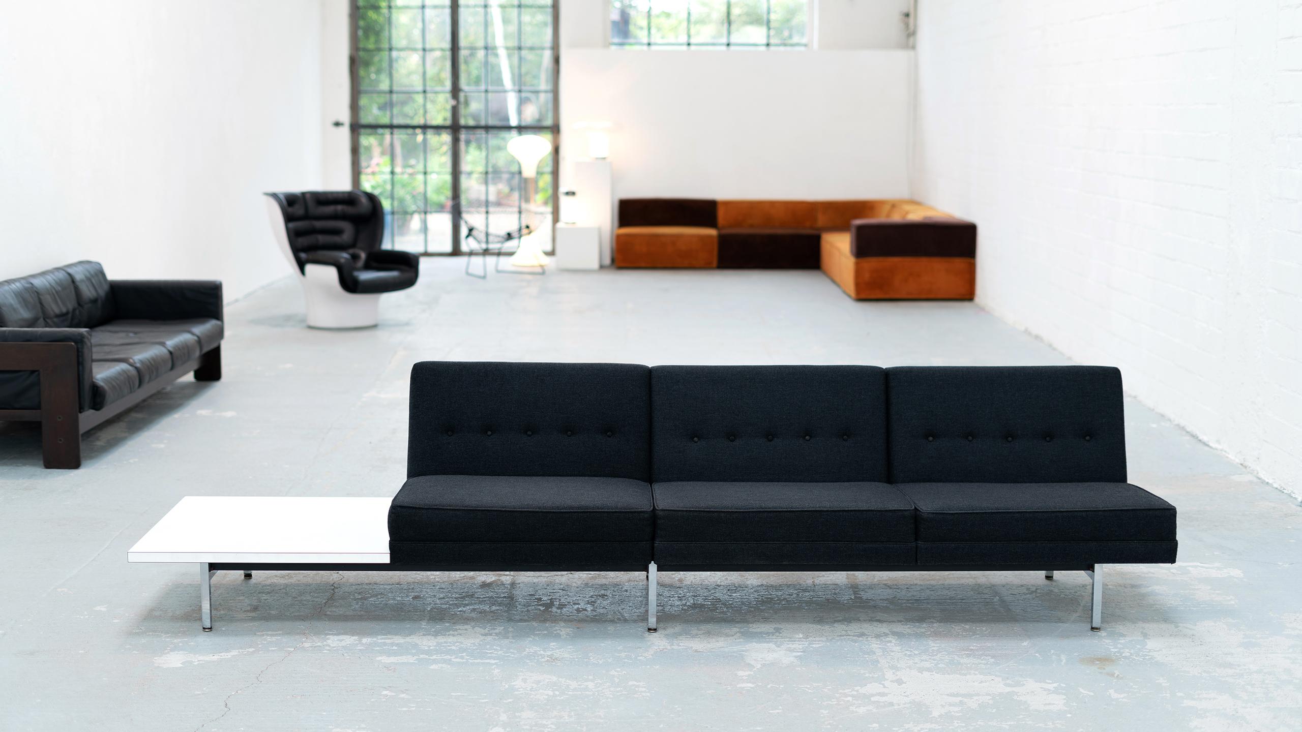 George Nelson, Modular Sofa and Table Seating System, 1966 for Herman Miller For Sale 10