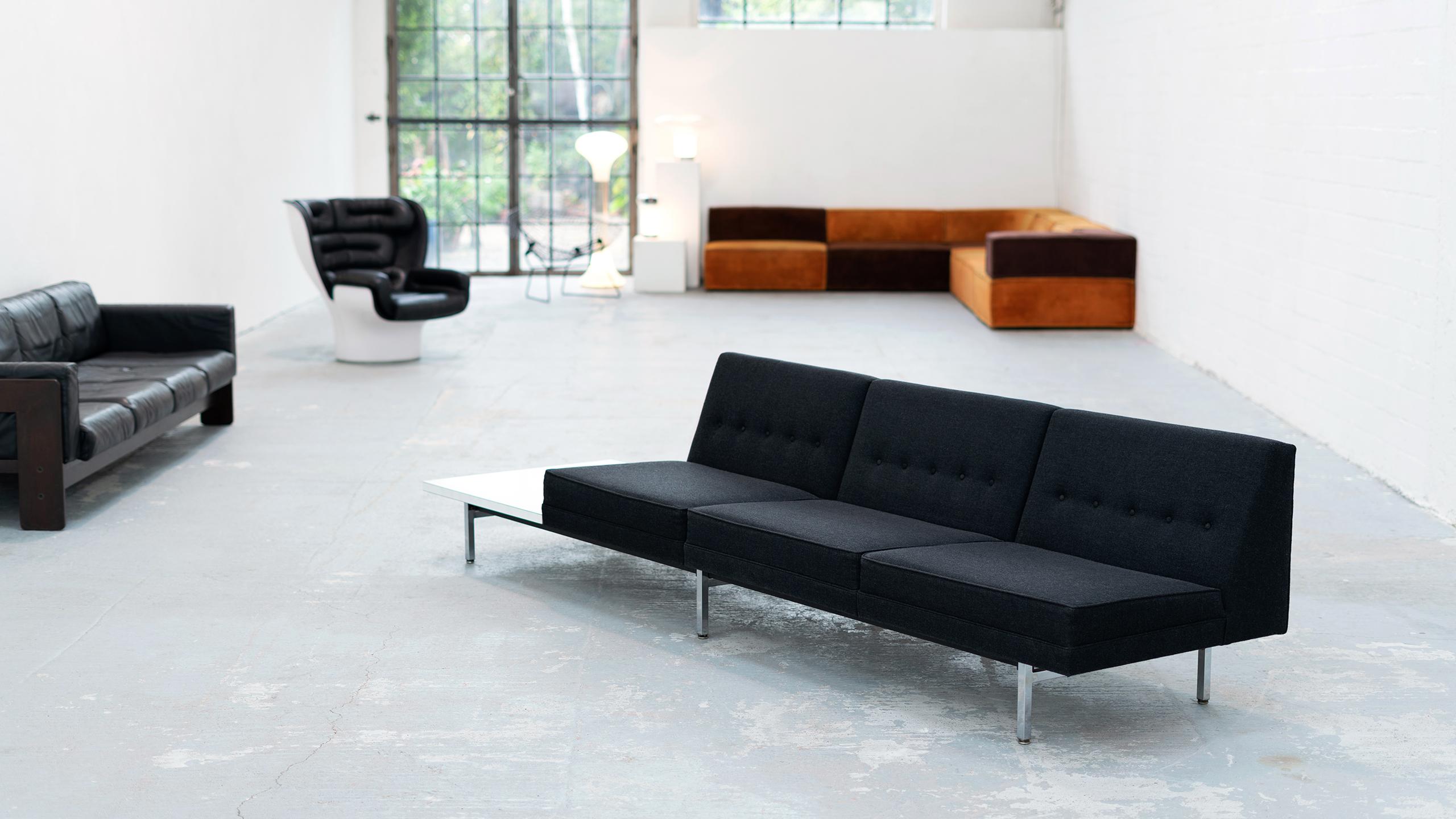 Modulares Sofa- und Tischsitzsystem von George Nelson, 1966 für Herman Miller (Moderne der Mitte des Jahrhunderts) im Angebot
