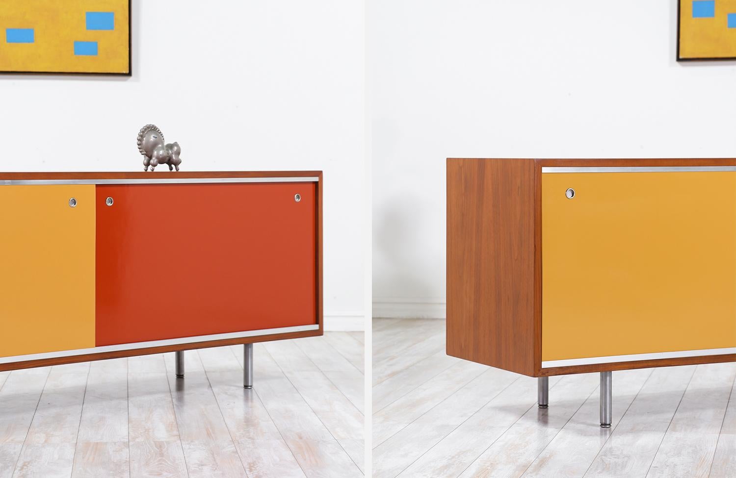 George Nelson Multi-Color Credenza for Herman Miller 3