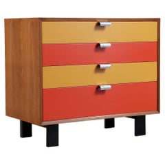 George Nelson Multi-Color Lacquered Chest for Herman Miller