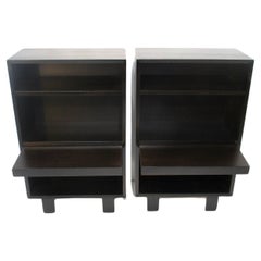 Comodini George Nelson con tavolini estraibili per Herman Miller