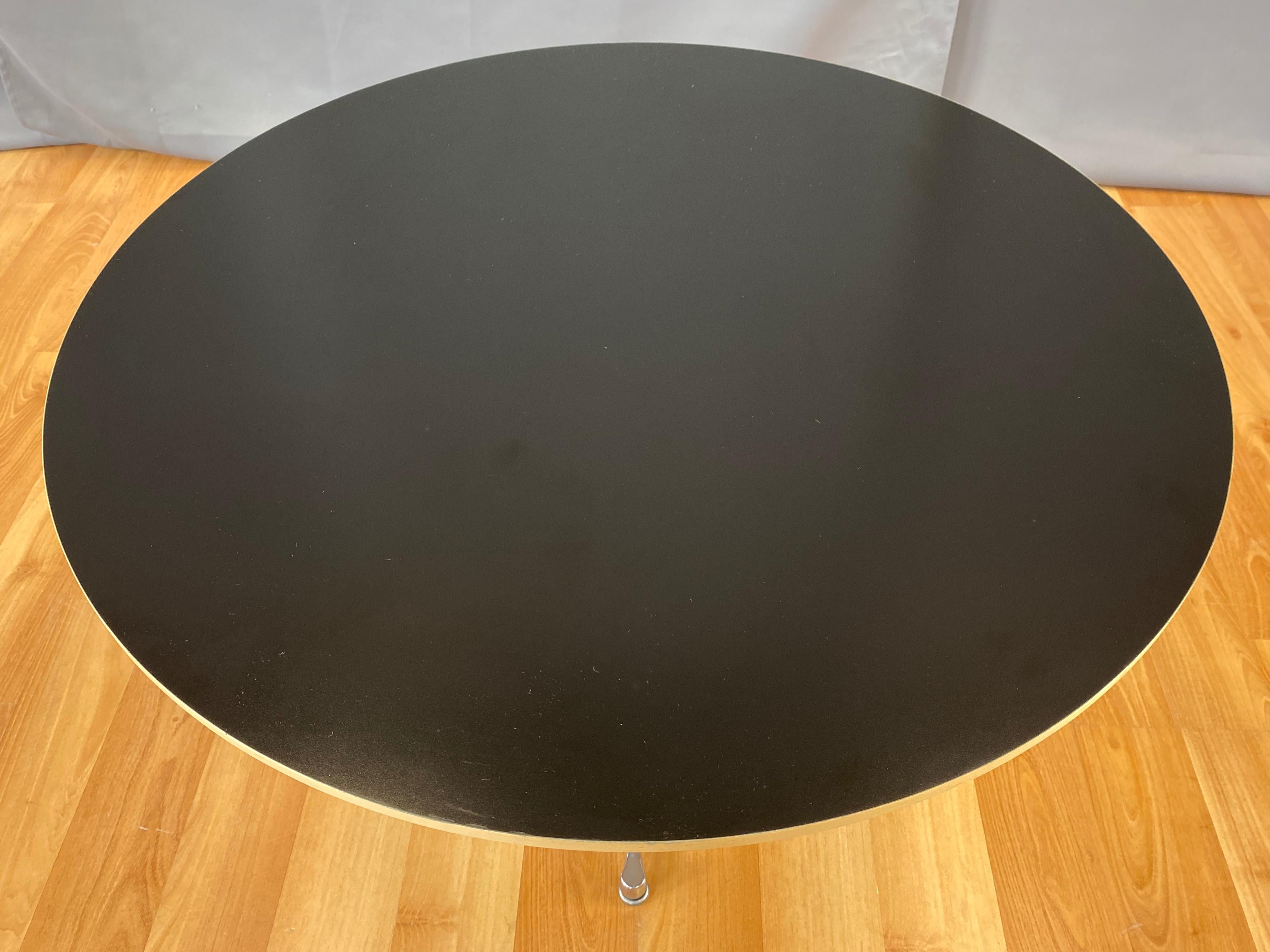 Mid-Century Modern George Nelson Pedestal Coffee Table for Herman Miller 