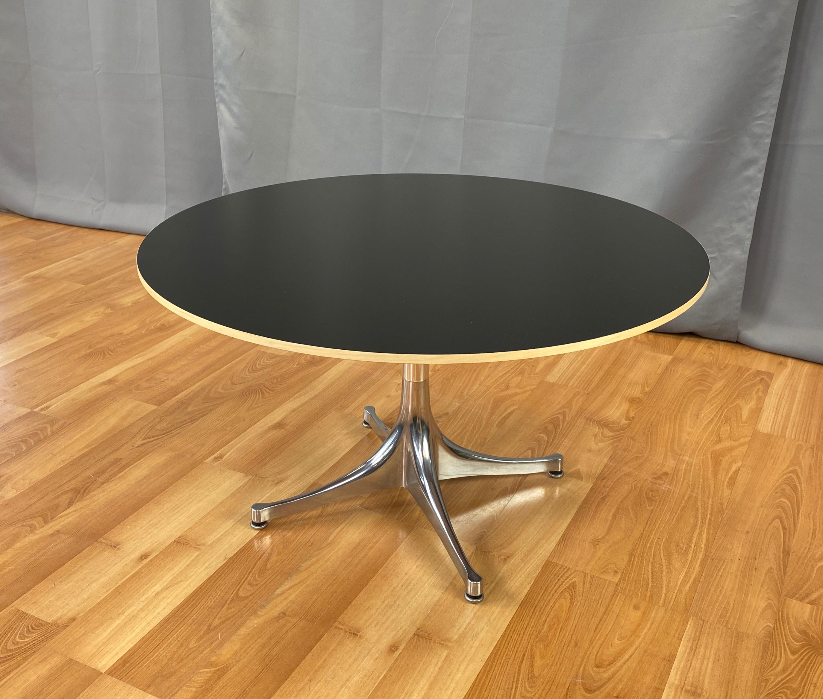 George Nelson Pedestal Coffee Table for Herman Miller  1
