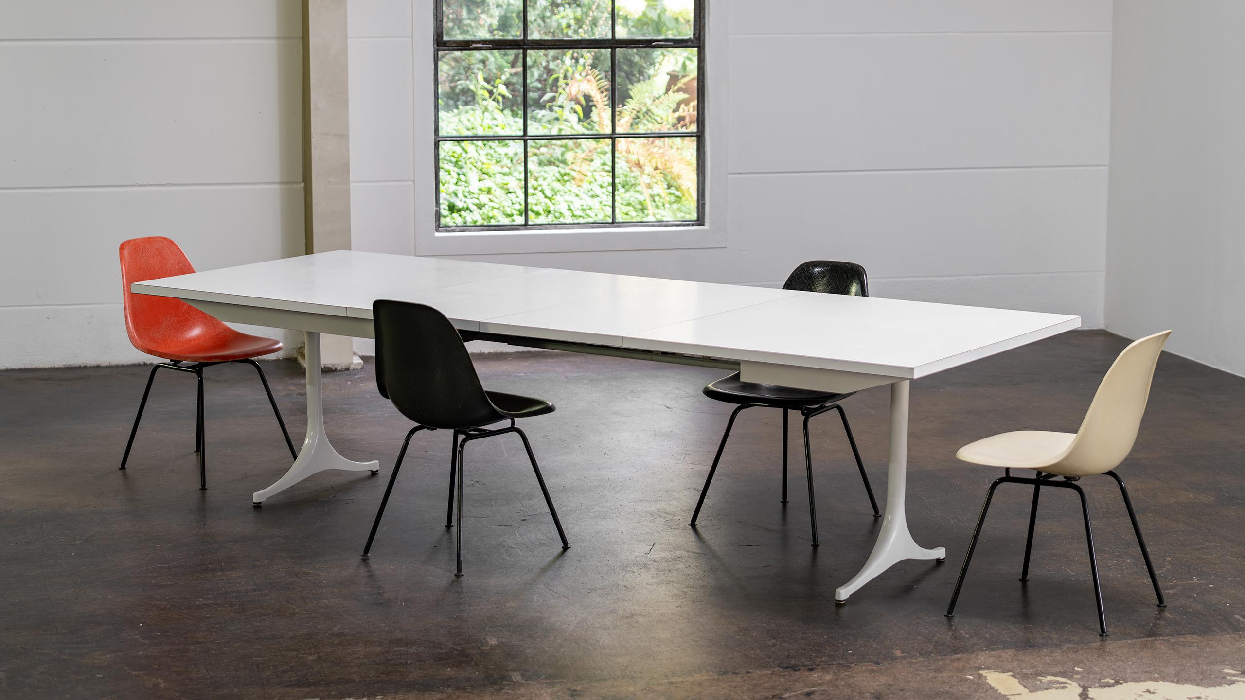 George Nelson - Pedestal Extension Dining Table, 1956 for Herman Miller, USA 3