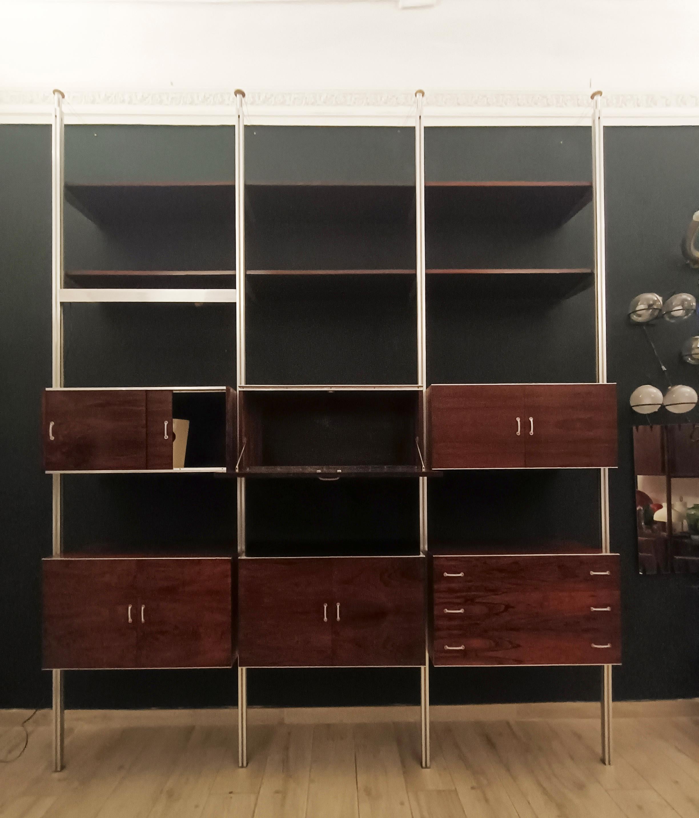 Metà XX secolo George Nelson per Herman Miller Libreria 