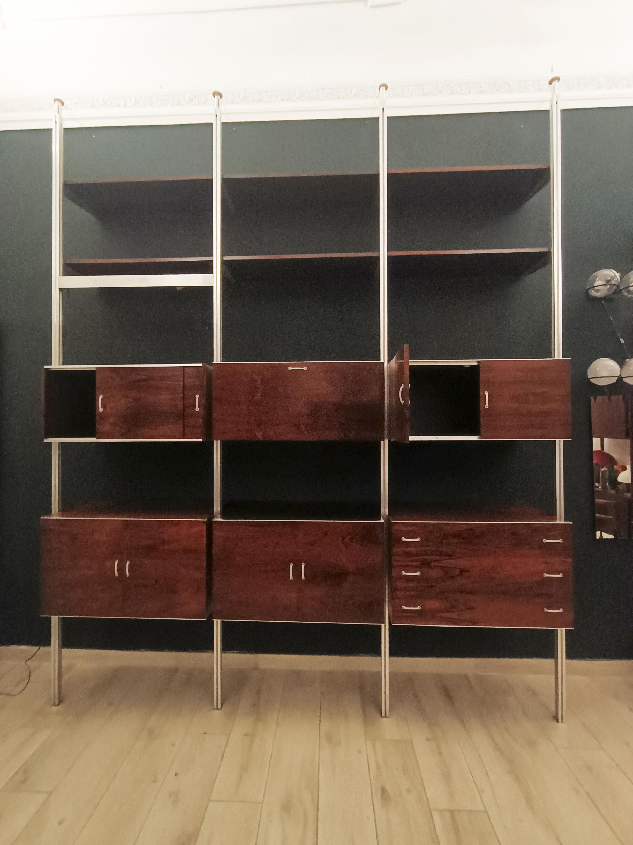 Acciaio George Nelson per Herman Miller Libreria 