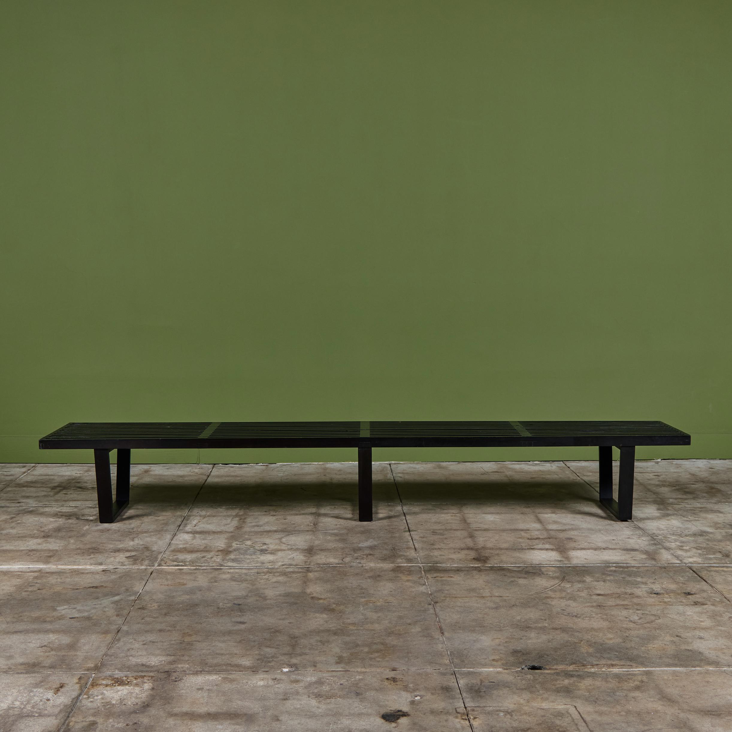 American George Nelson Platform Bench for Herman Miller For Sale