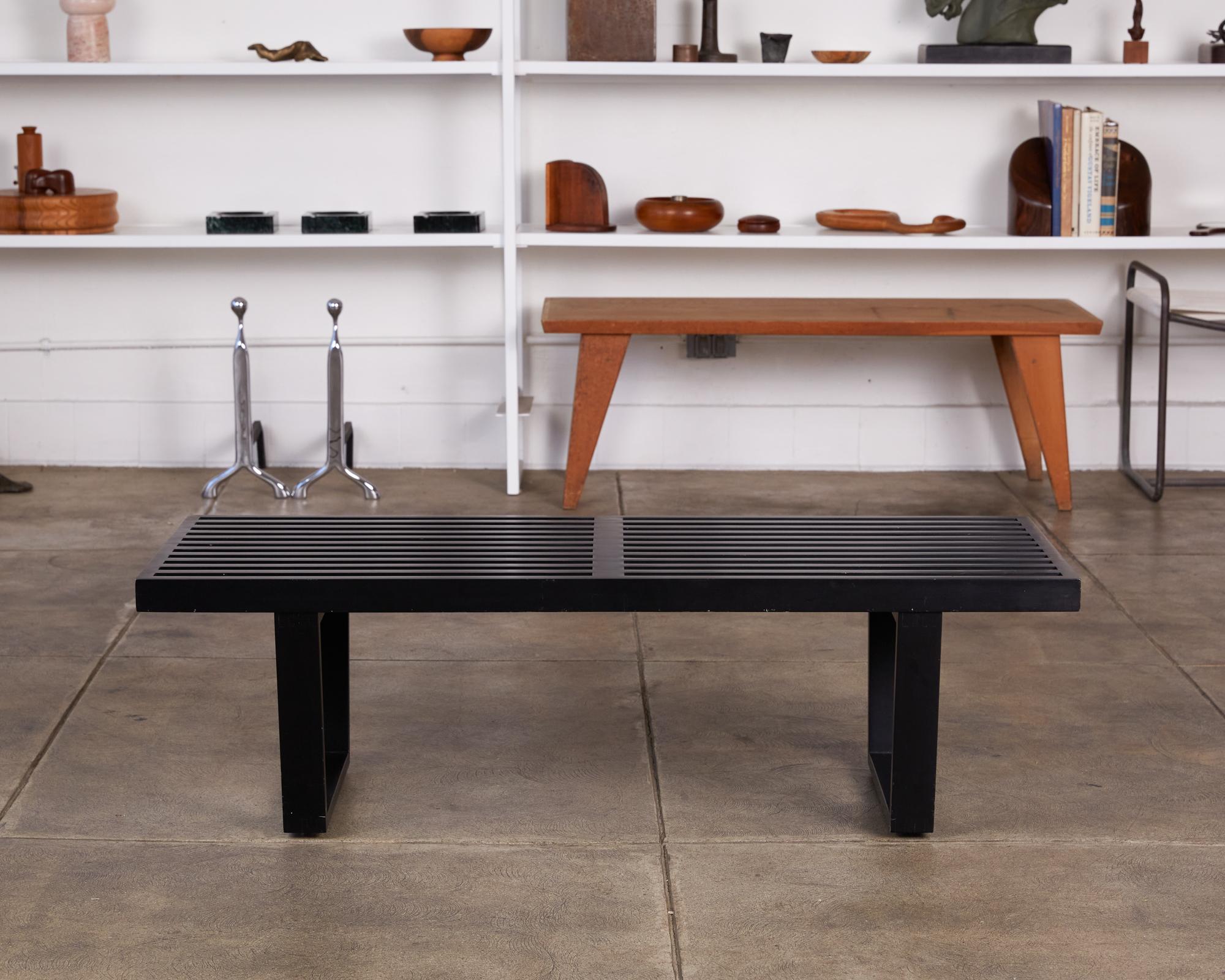 Mid-Century Modern George Nelson Platform Bench for Herman Miller
