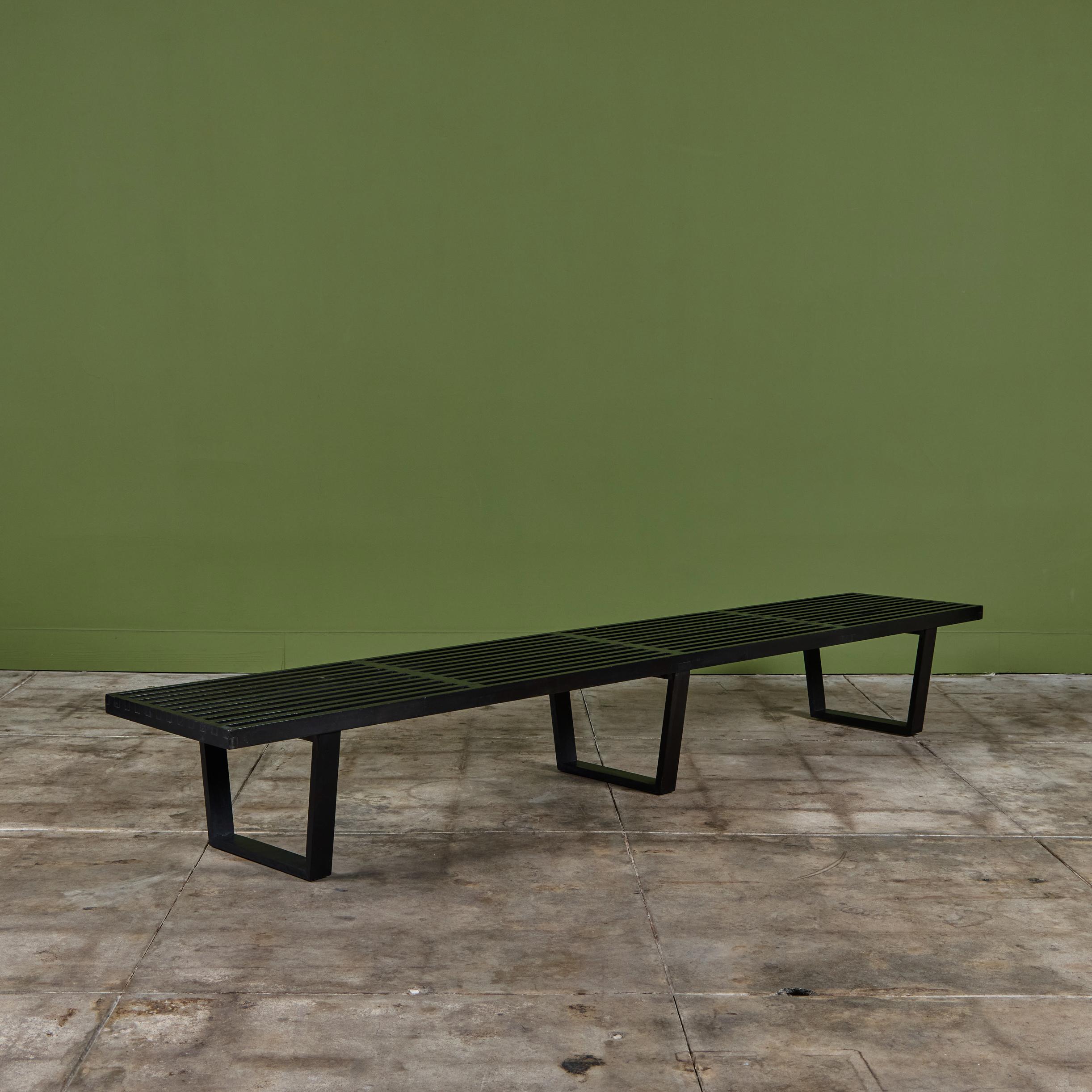 George Nelson Platform Bench for Herman Miller In Good Condition For Sale In Los Angeles, CA