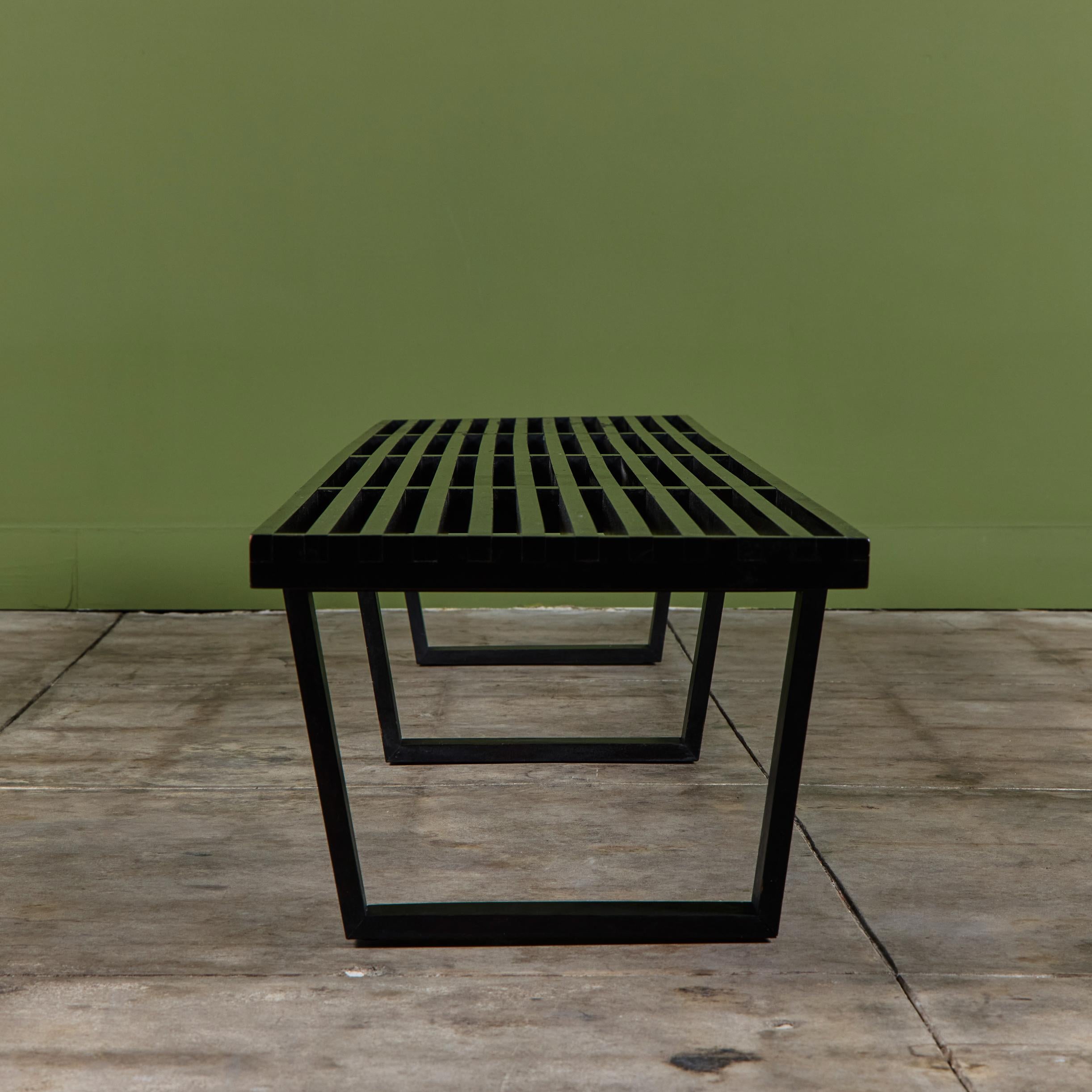 20th Century George Nelson Platform Bench for Herman Miller For Sale