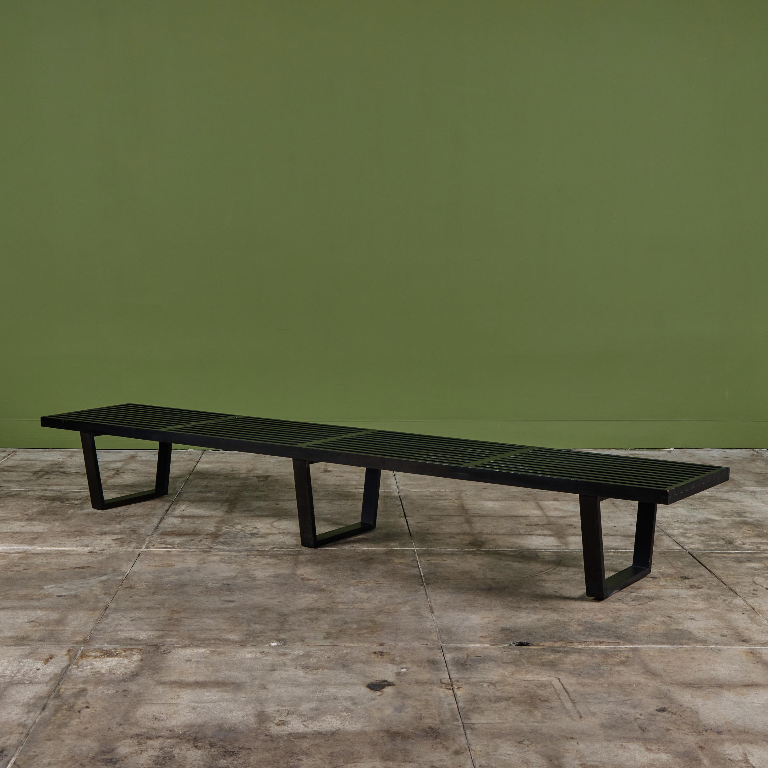 Maple George Nelson Platform Bench for Herman Miller For Sale