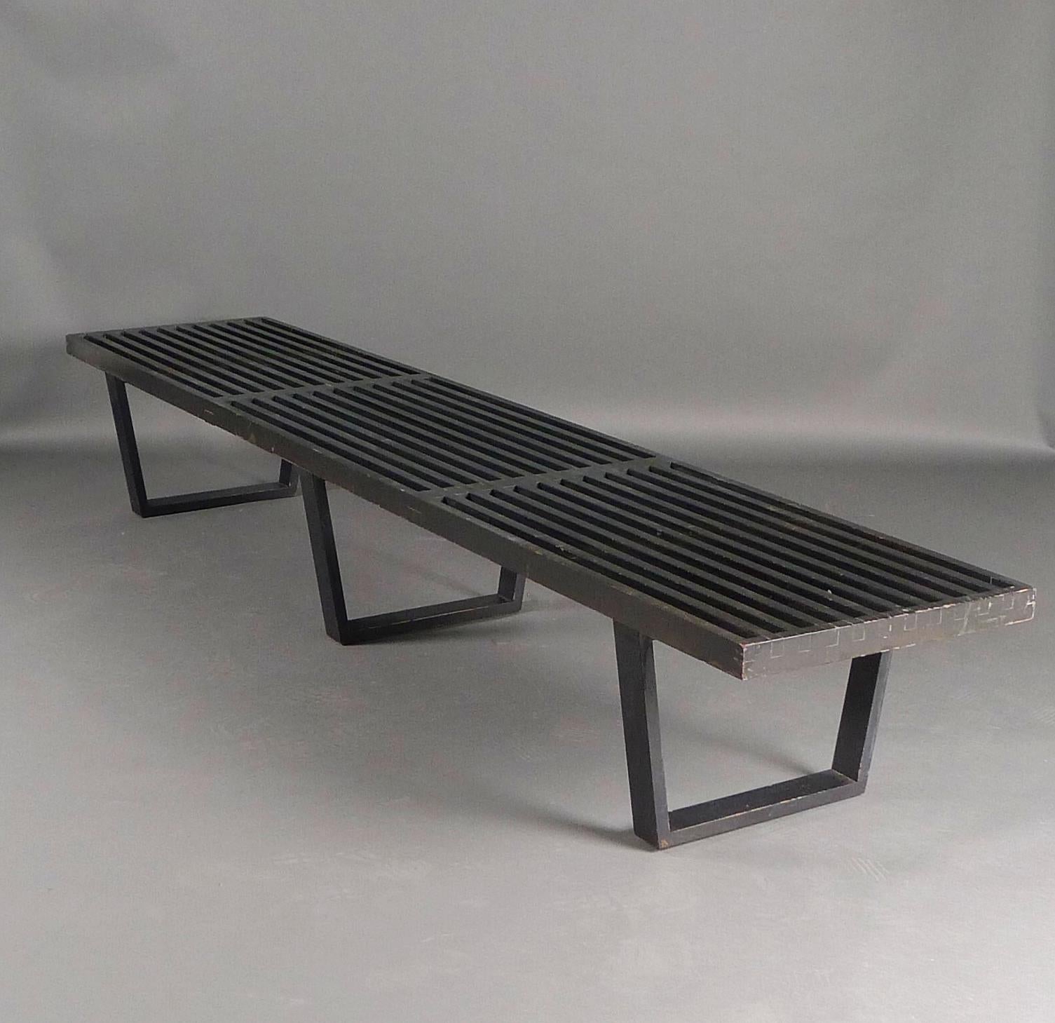 George Nelson, Platform Bench, for Herman Miller, late 1940s In Good Condition In Wargrave, Berkshire