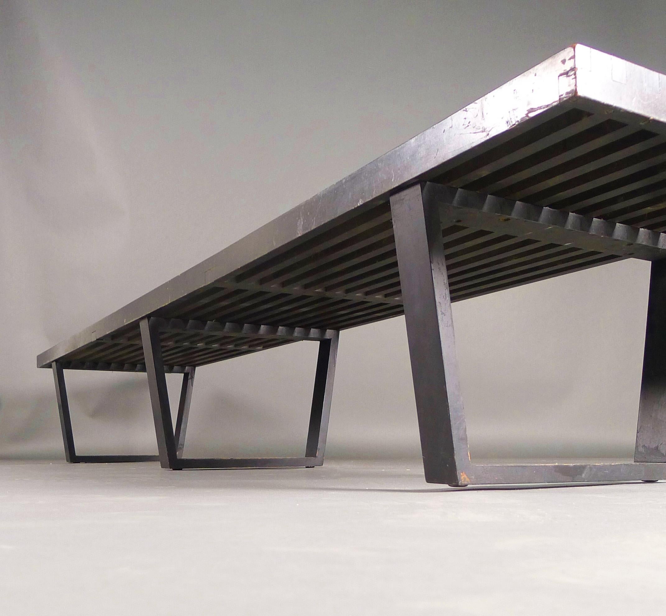 Mid-20th Century George Nelson, Platform Bench, for Herman Miller, late 1940s