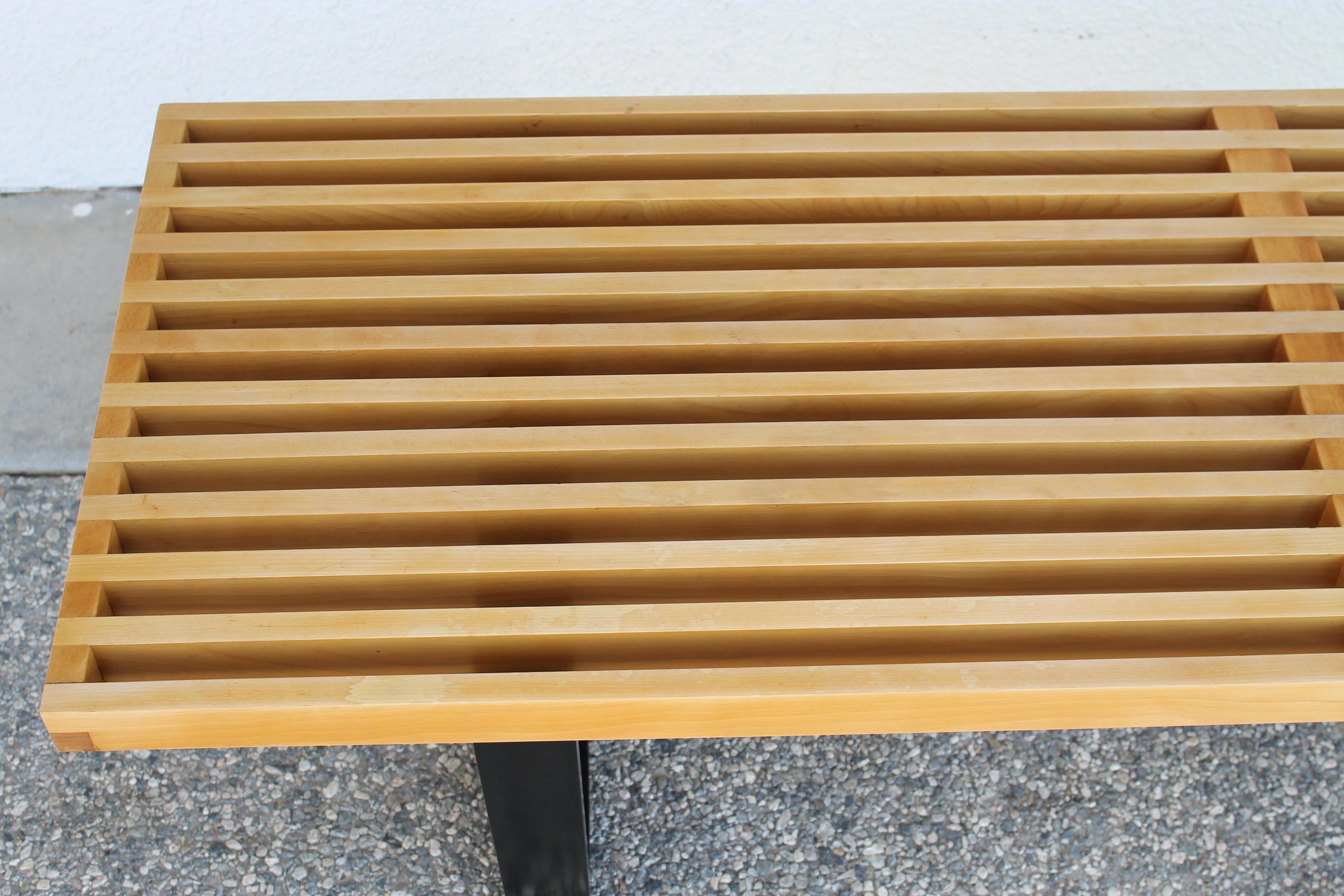 nelson platform bench dupe