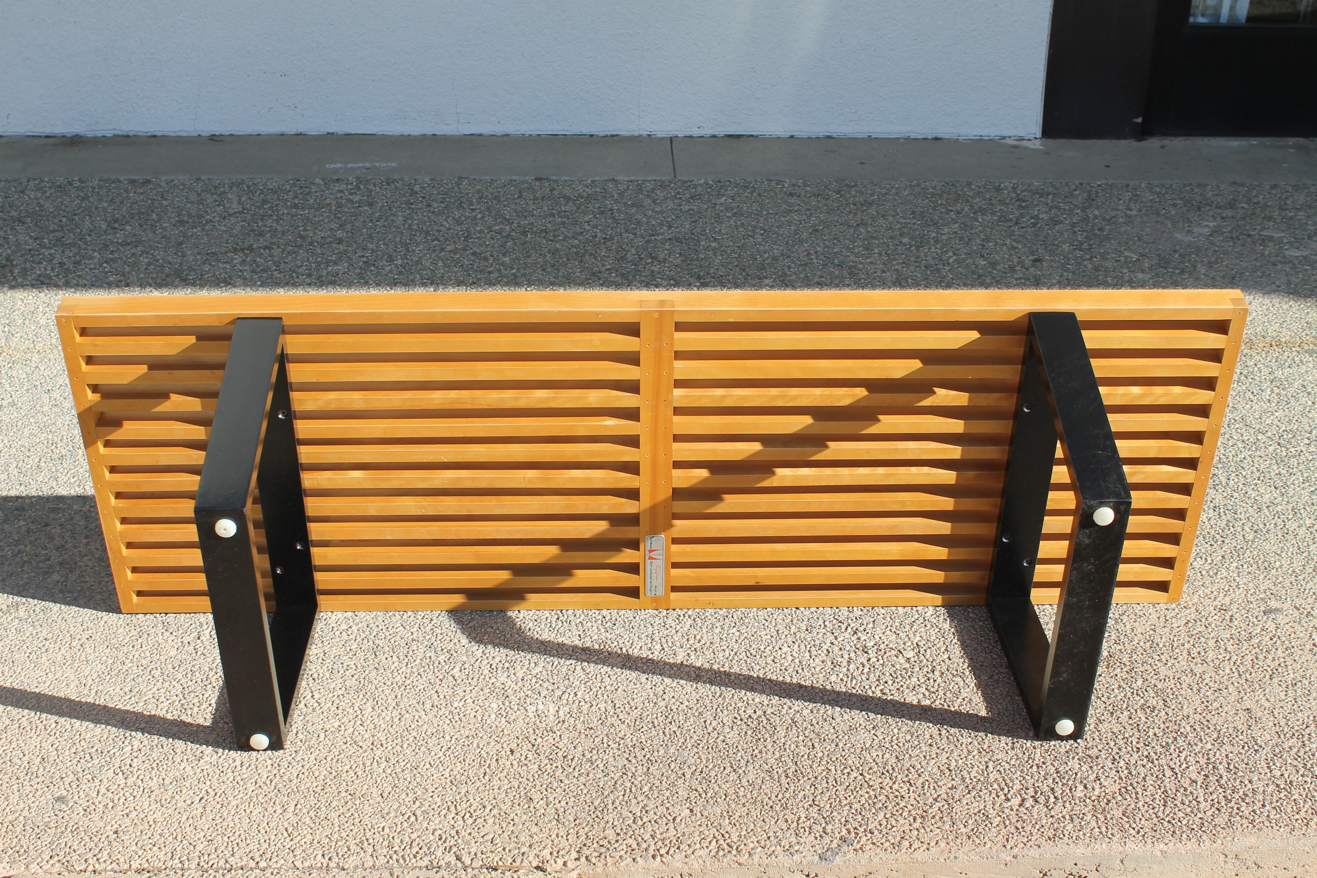 George Nelson Platform Bench In Good Condition In Palm Springs, CA