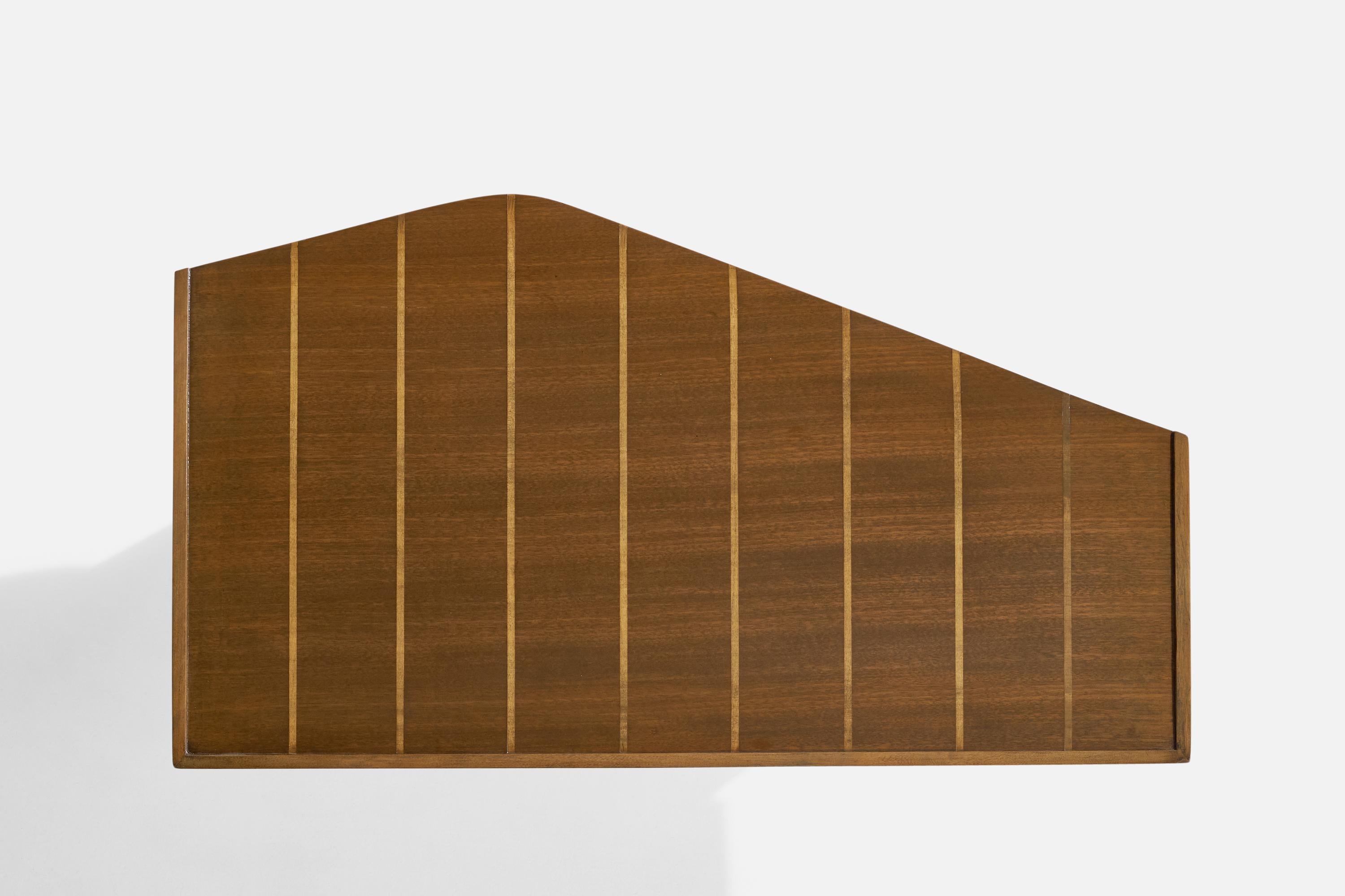 George Nelson, Rare Coffee Table, Walnut, USA, 1946 For Sale 5