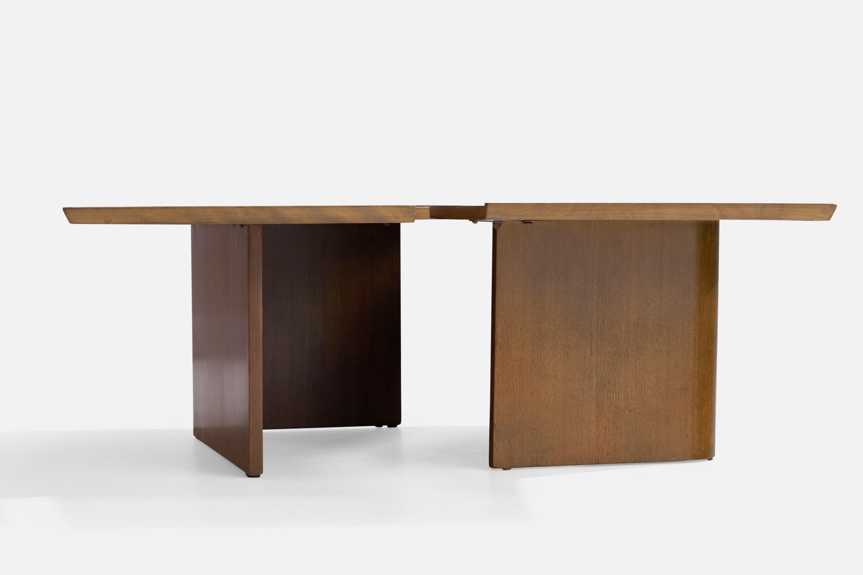 George Nelson, Rare Coffee Table, Walnut, USA, 1946 For Sale 8