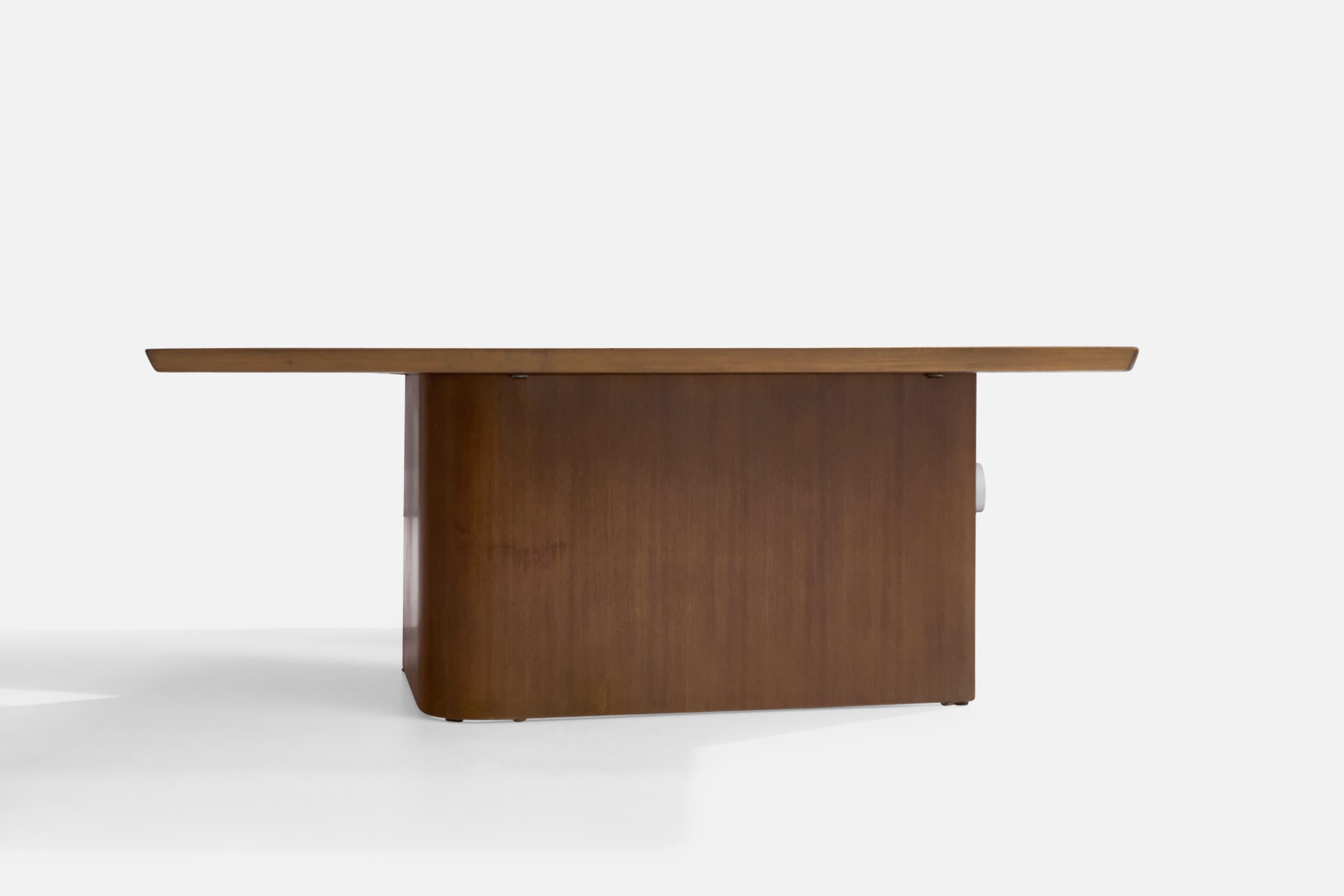 George Nelson, Rare Coffee Table, Walnut, USA, 1946 For Sale 9