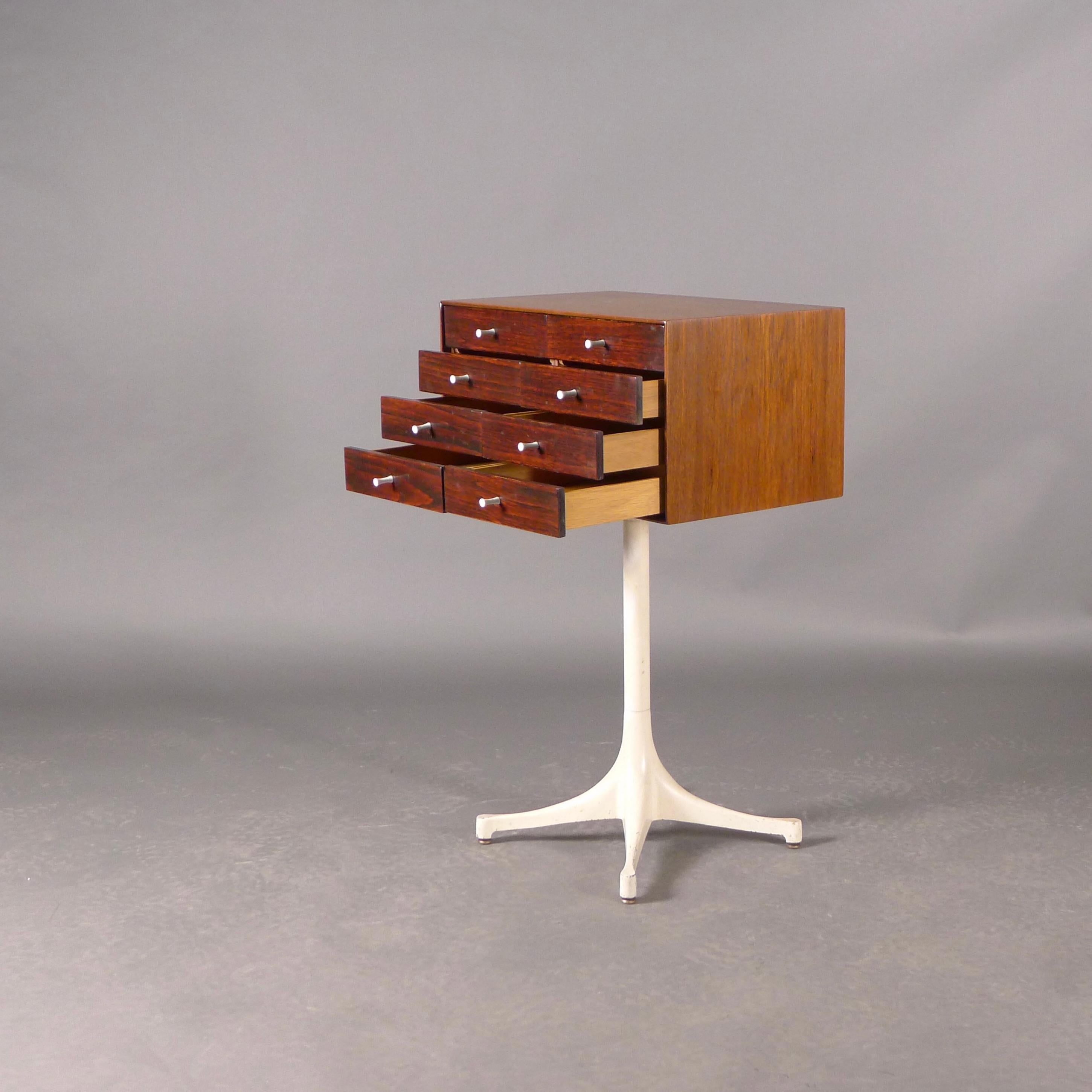 George Nelson, boîte à bijoux en bois de rose, années 1950 Bon état - En vente à Wargrave, Berkshire