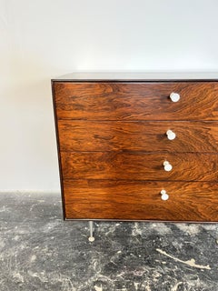 George Nelson Rosewood Thin Edge 4 drawer Dresser by Herman Miller #1