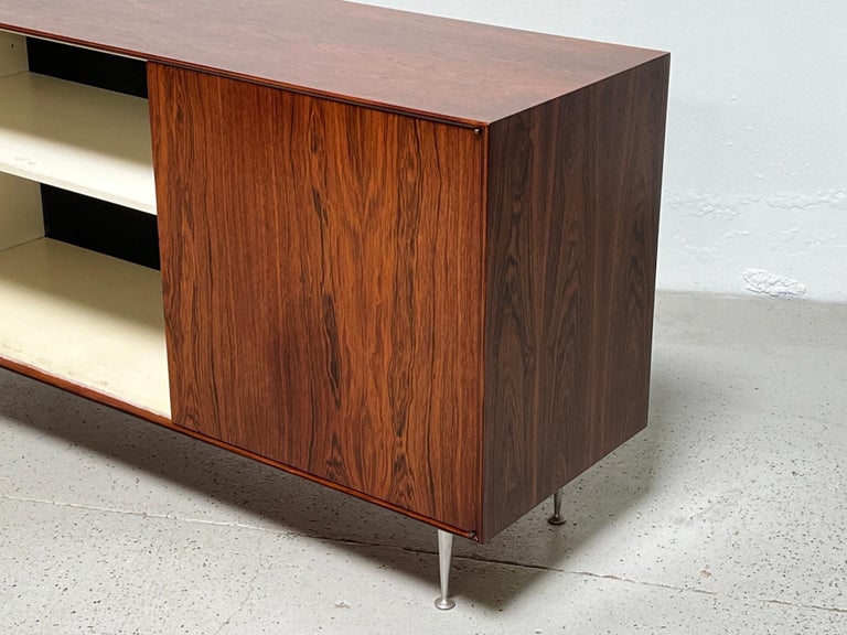 George Nelson Rosewood Thin Edge Cabinet For Sale 6