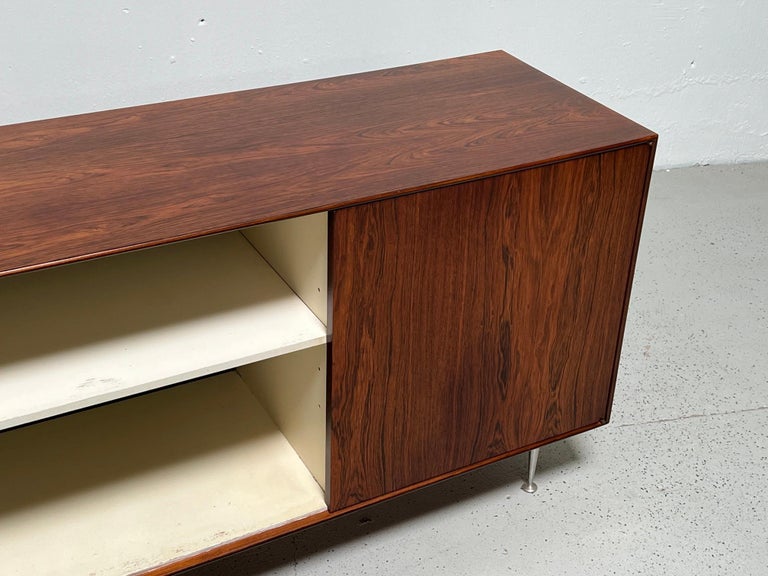 George Nelson Rosewood Thin Edge Cabinet For Sale 2
