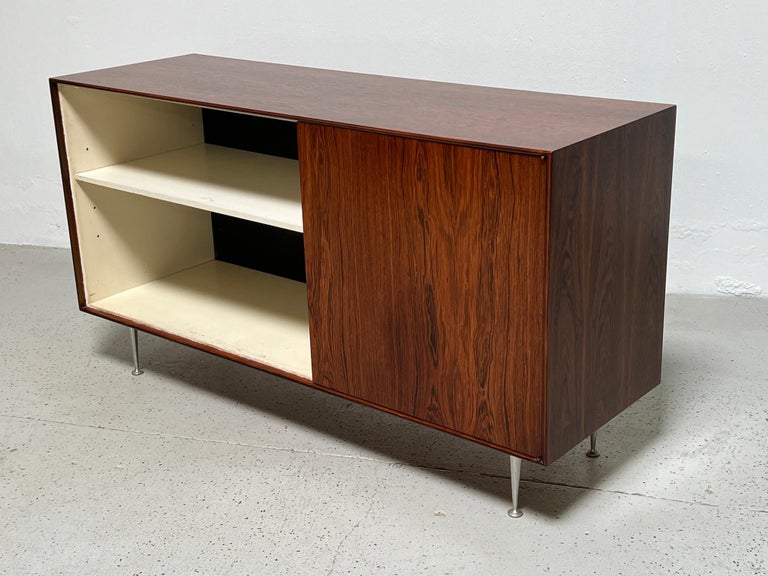 George Nelson Rosewood Thin Edge Cabinet For Sale 5