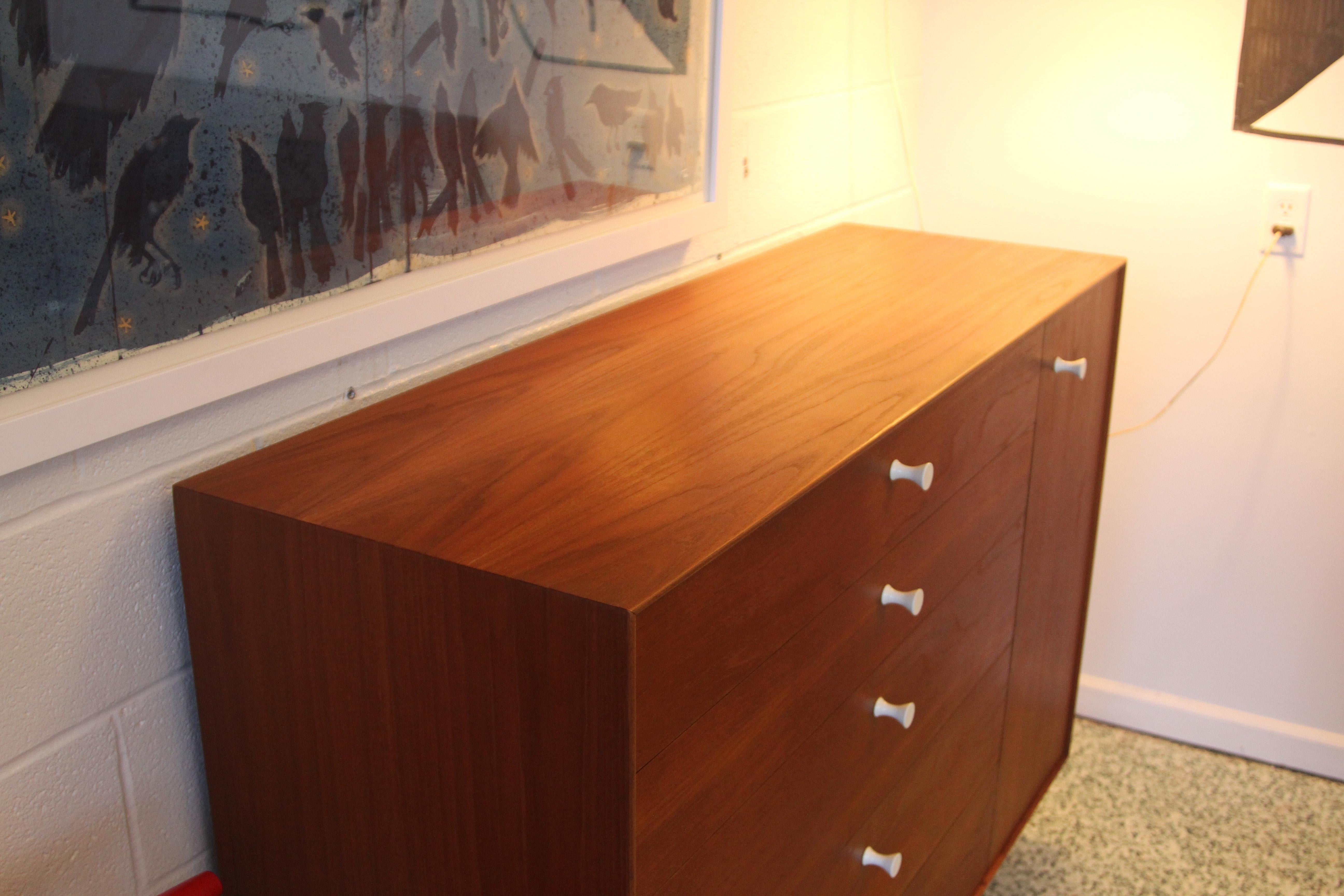 Pair George Nelson Rosewood Thin Edge Prototype Chest Dresser Herman Miller For Sale 5