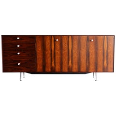 George Nelson Rosewood "Thin Edge" Credenza for Herman Miller, circa 1960