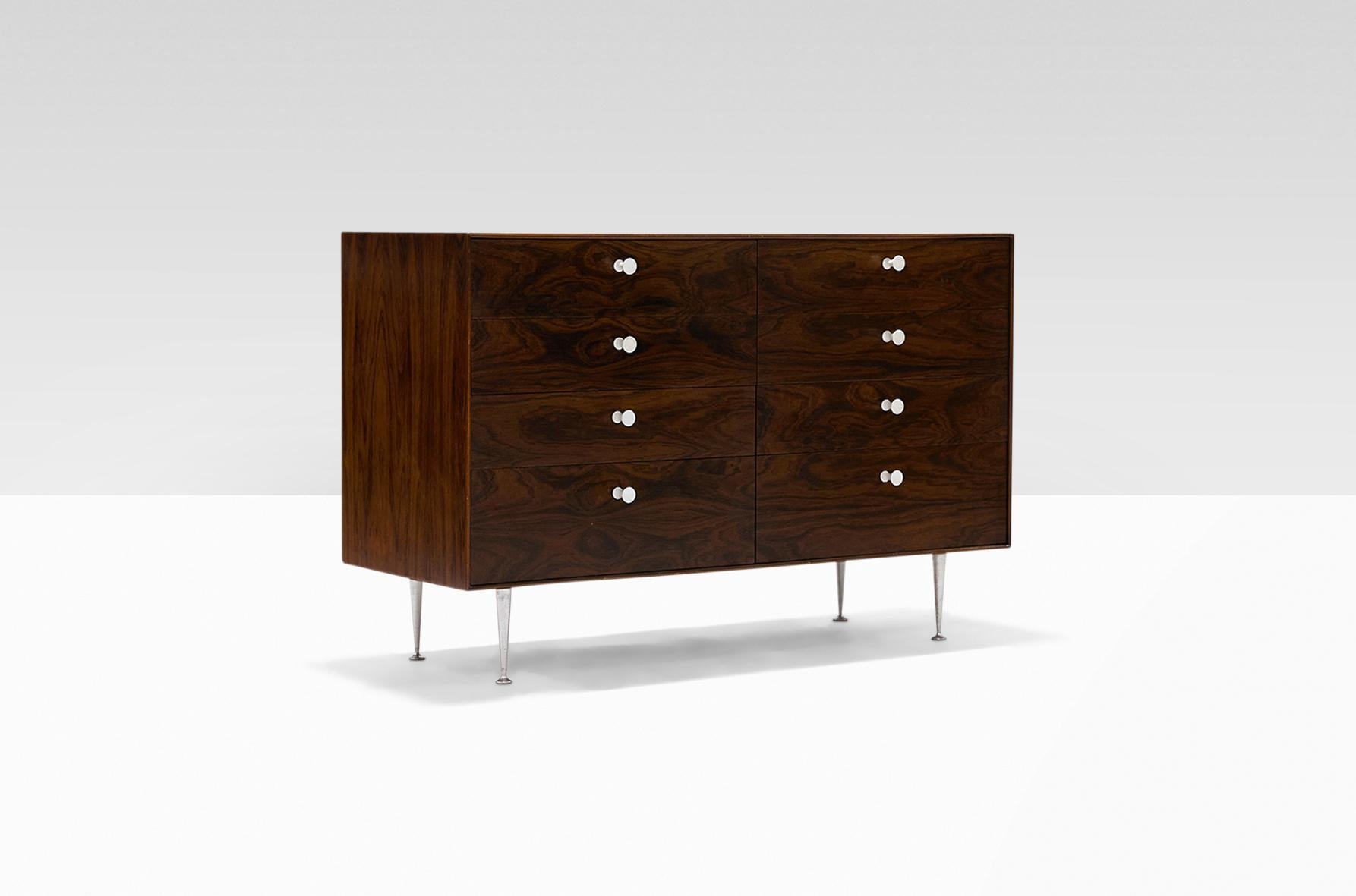 Mid-Century Modern George Nelson Rosewood Thin Edge Dresser for Herman Miller