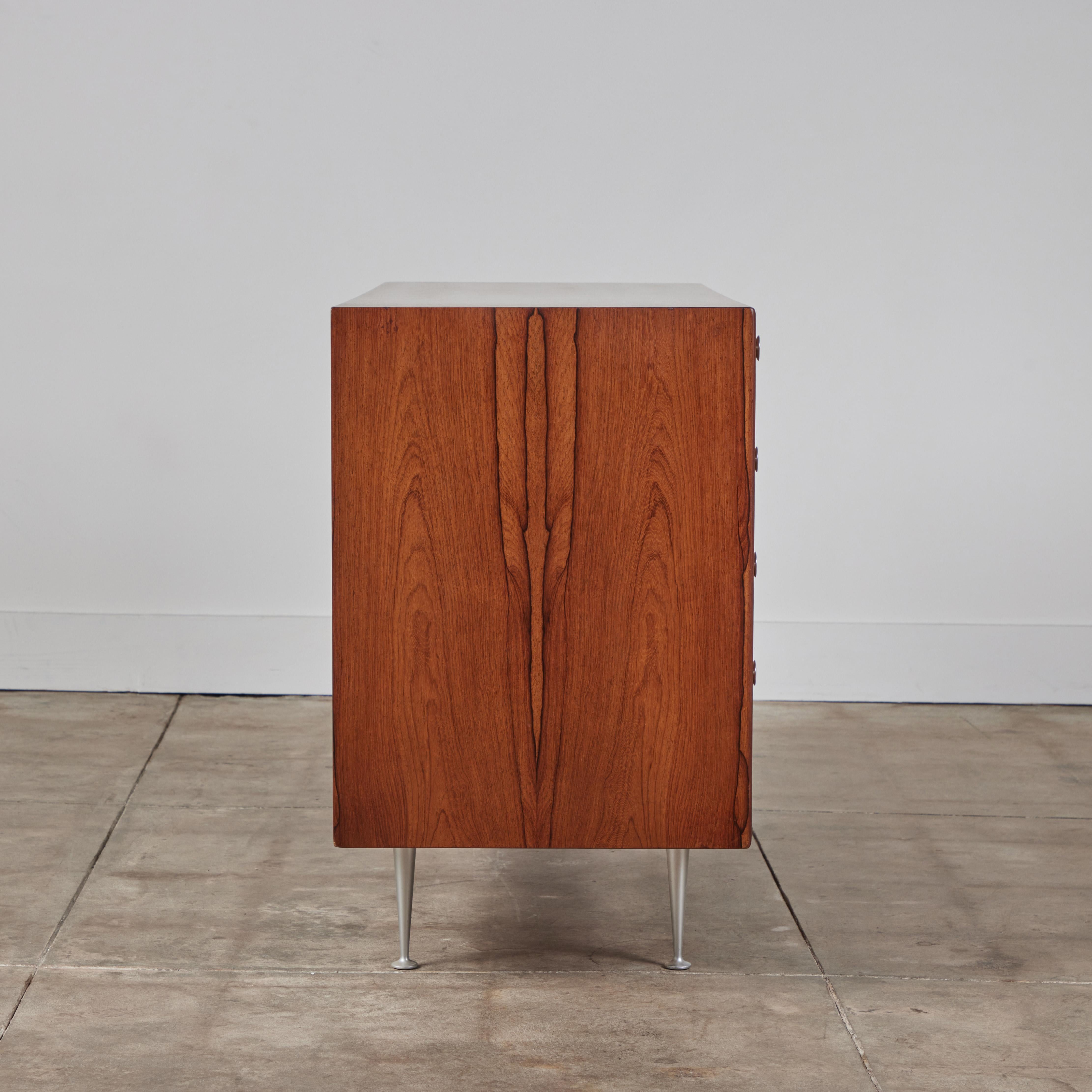 Mid-Century Modern George Nelson Rosewood Thin Edge Dresser for Herman Miller For Sale