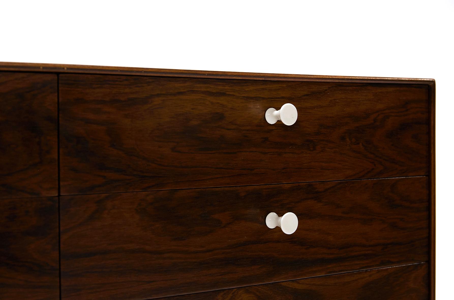 George Nelson Rosewood Thin Edge Dresser for Herman Miller 1