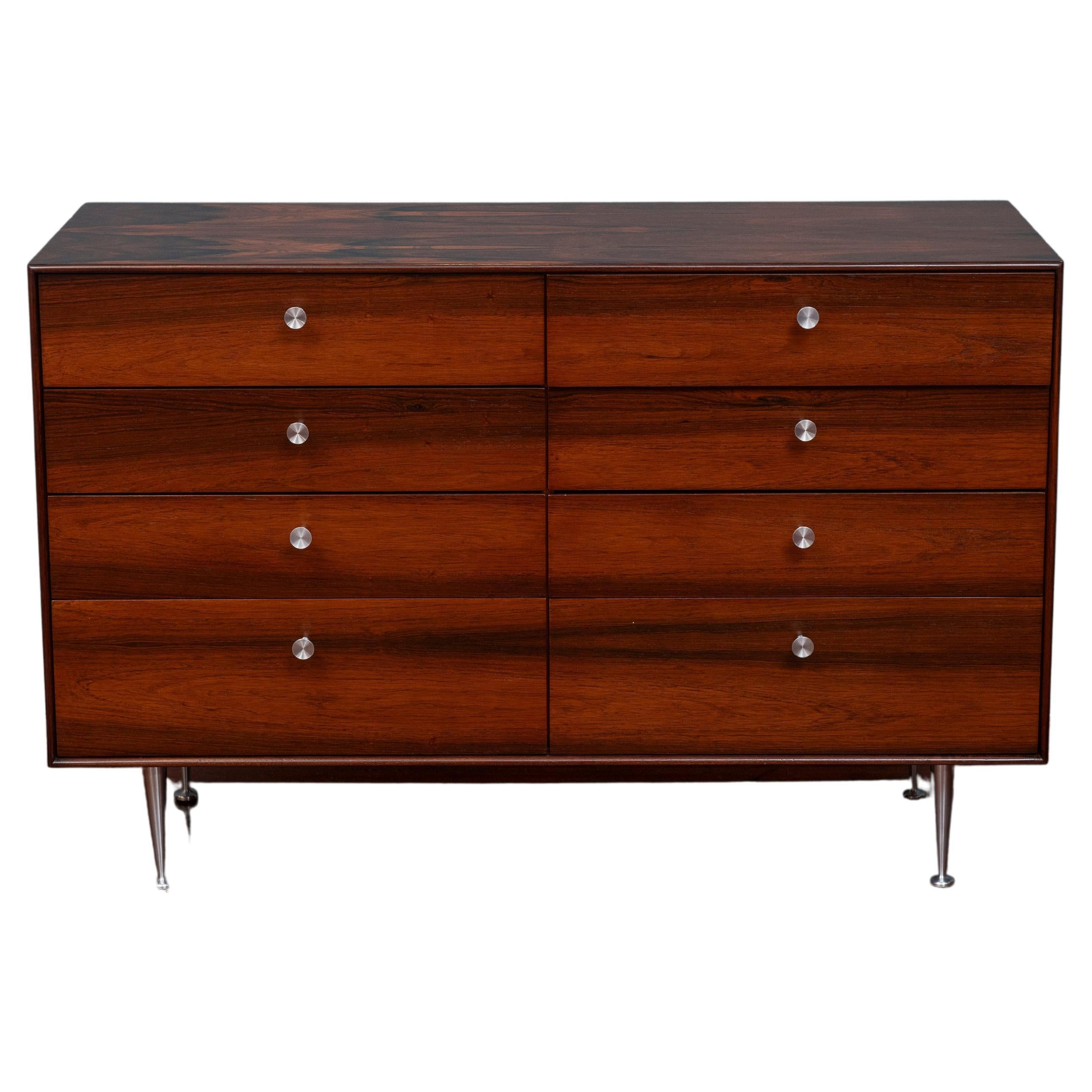 George Nelson Rosewood Thin Edge Dresser for Herman Miller For Sale