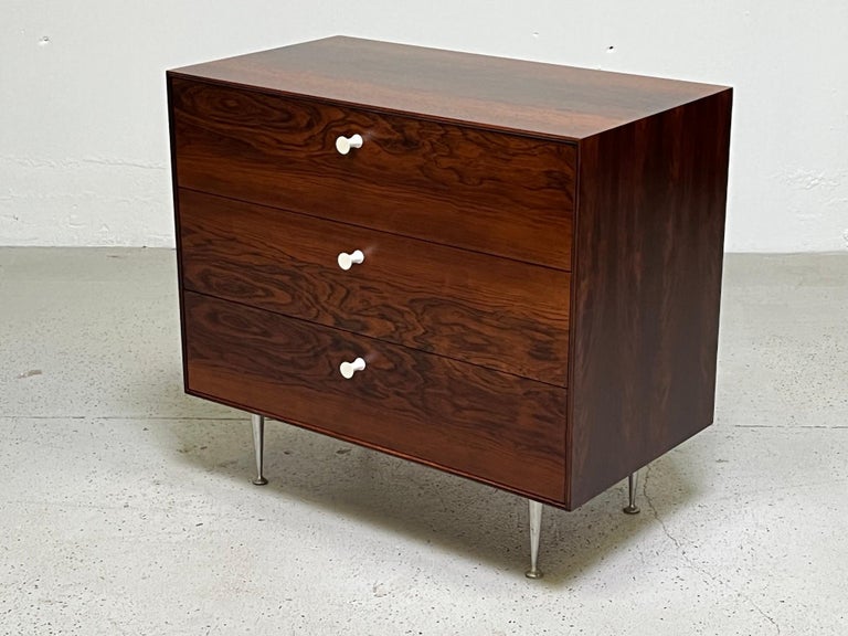 George Nelson Rosewood Thin edge Dresser For Sale 7