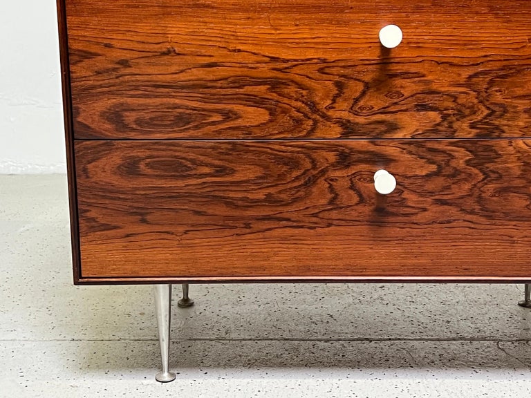George Nelson Rosewood Thin edge Dresser For Sale 2