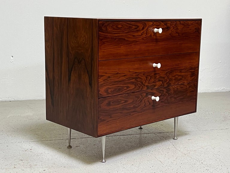 George Nelson Rosewood Thin edge Dresser For Sale 5