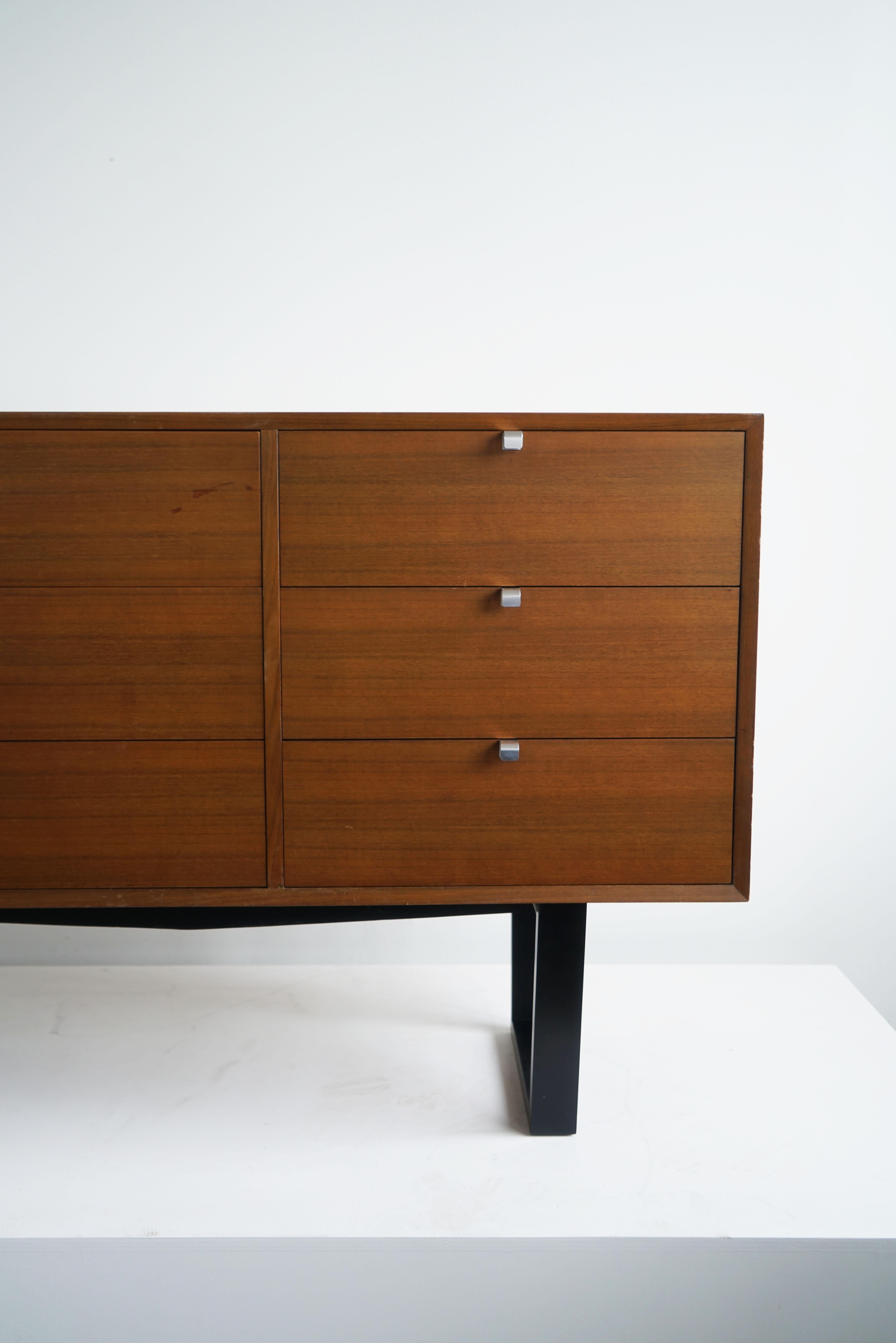 Mid-century George Nelson Secretary Dresser and desk for Herman Miller, 1960's In Good Condition In Chicago, IL