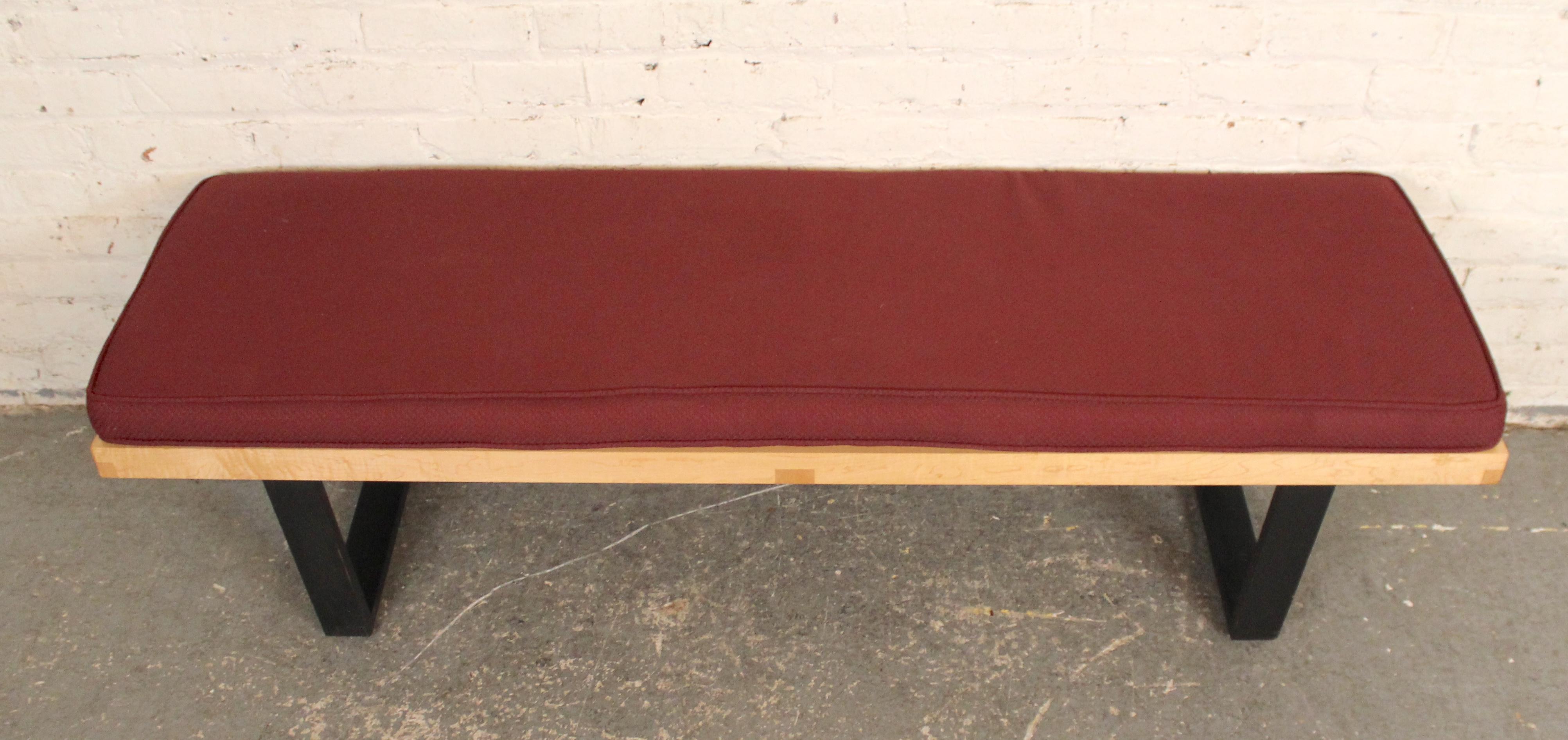XXIe siècle et contemporain Banc à lattes George Nelson en vente
