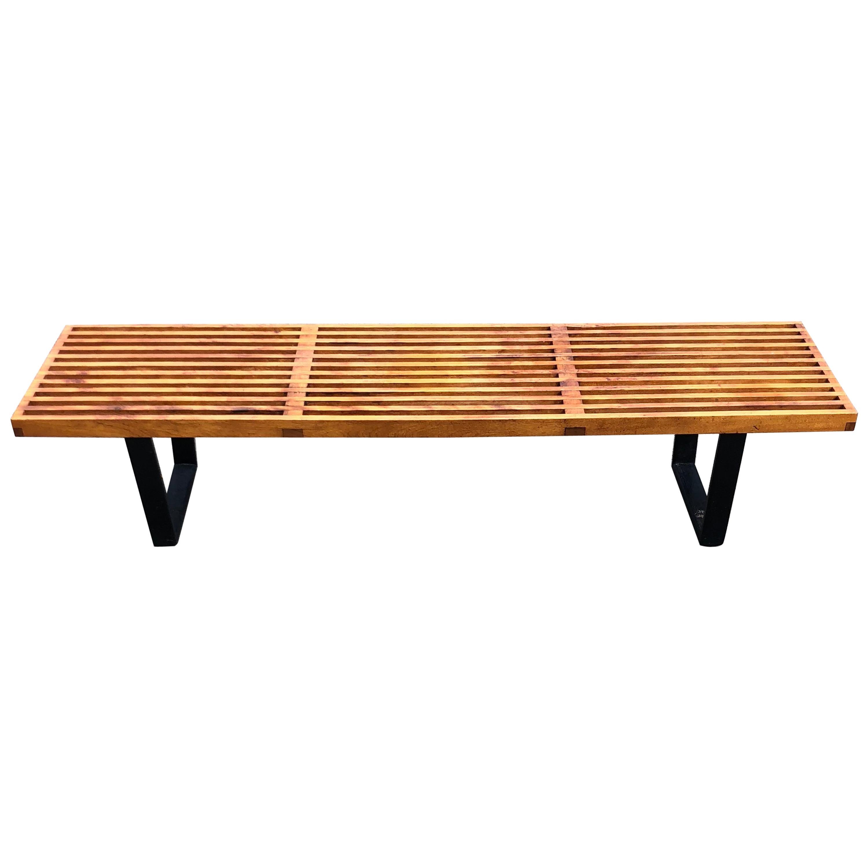 George Nelson Slat Bench or Coffee Table