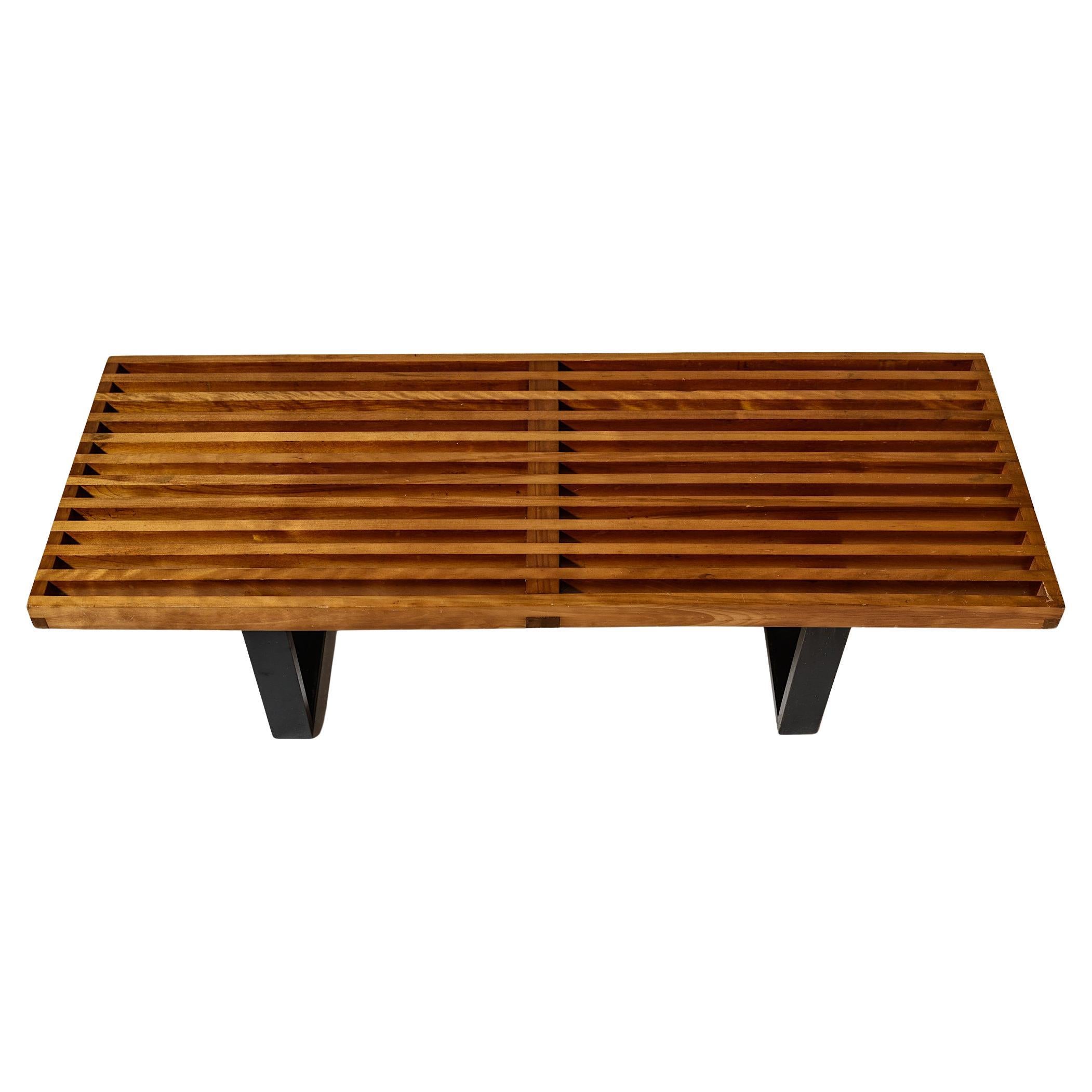 George Nelson Slatted Bench Model #4690 For Sale