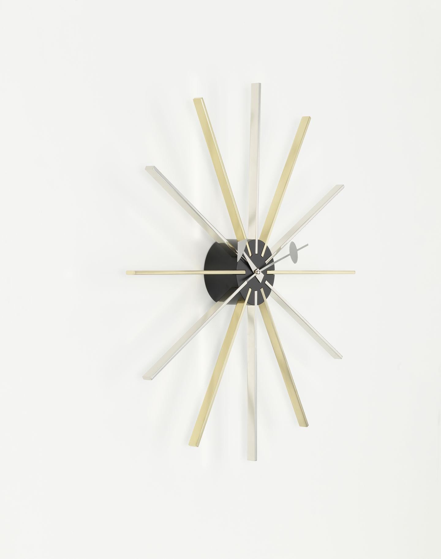 Mid-Century Modern George Nelson Star Clock by Vitra 