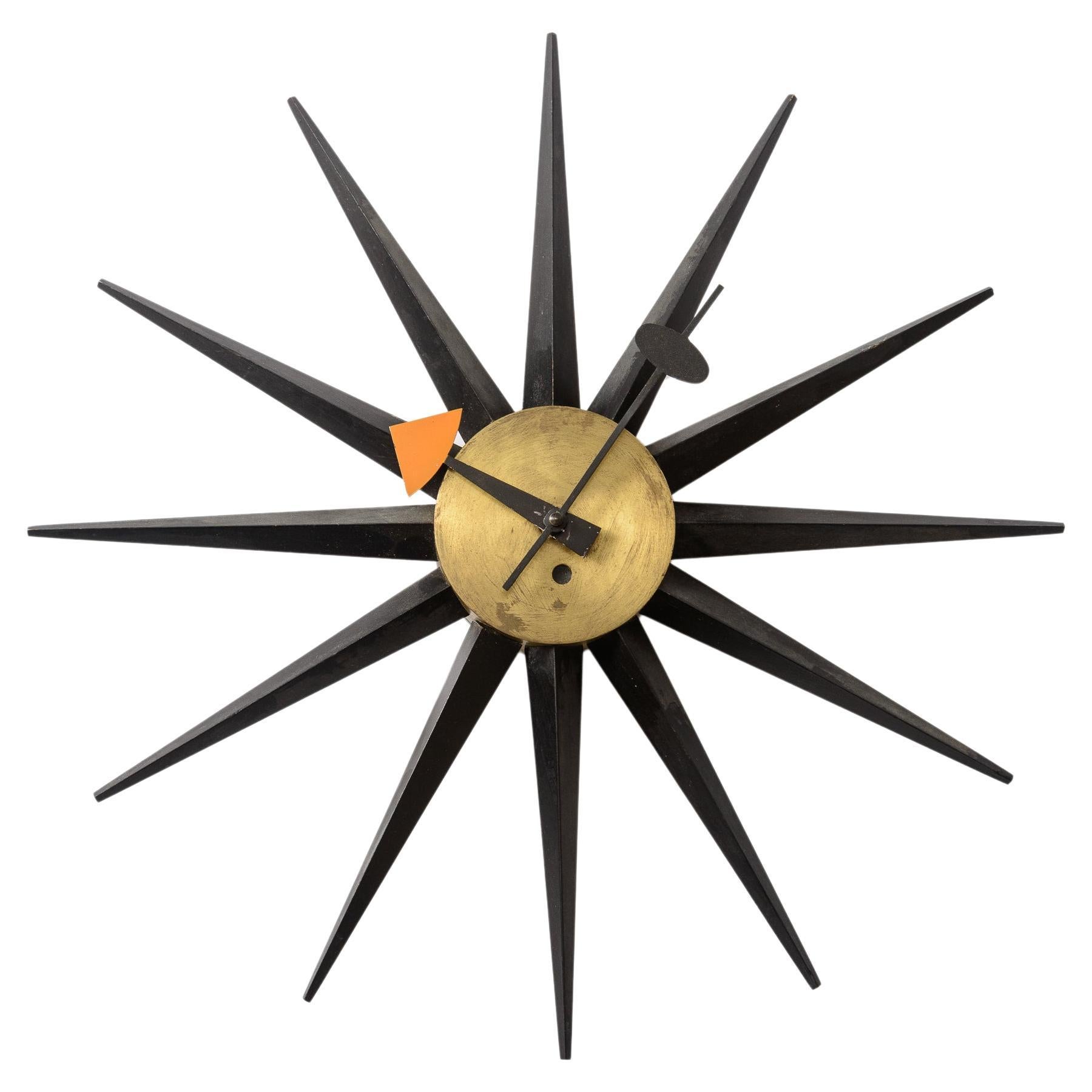George Nelson Starburst Clock