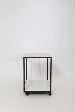 George Nelson Steel Frame Bar Cart