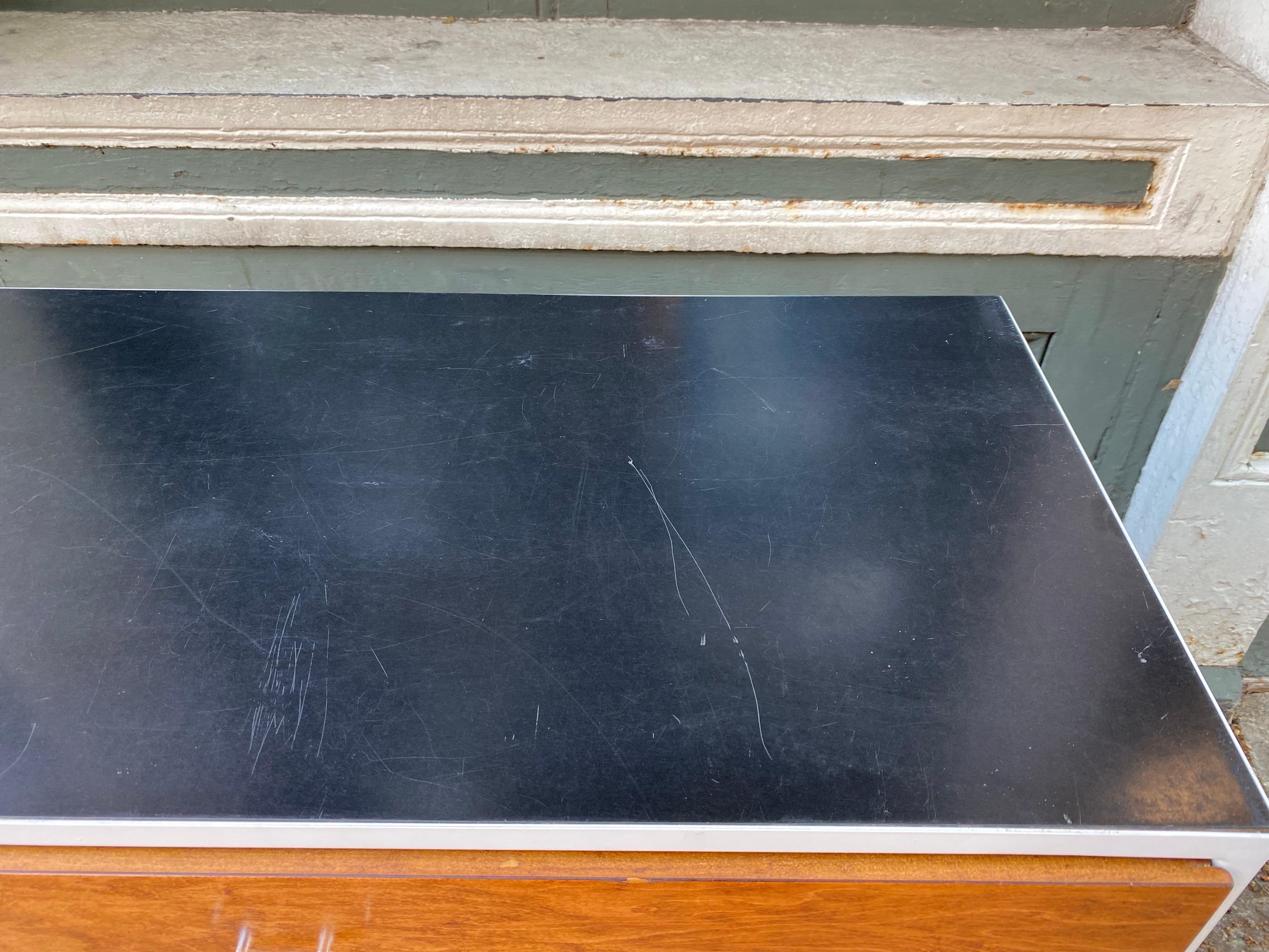 Iron George Nelson Steel Frame Cabinet