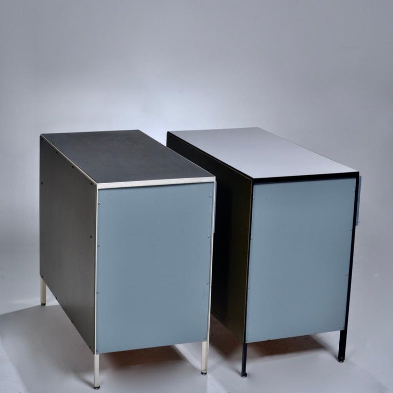 20th Century George Nelson Steel Frame Cabinets for Herman Miller For Sale