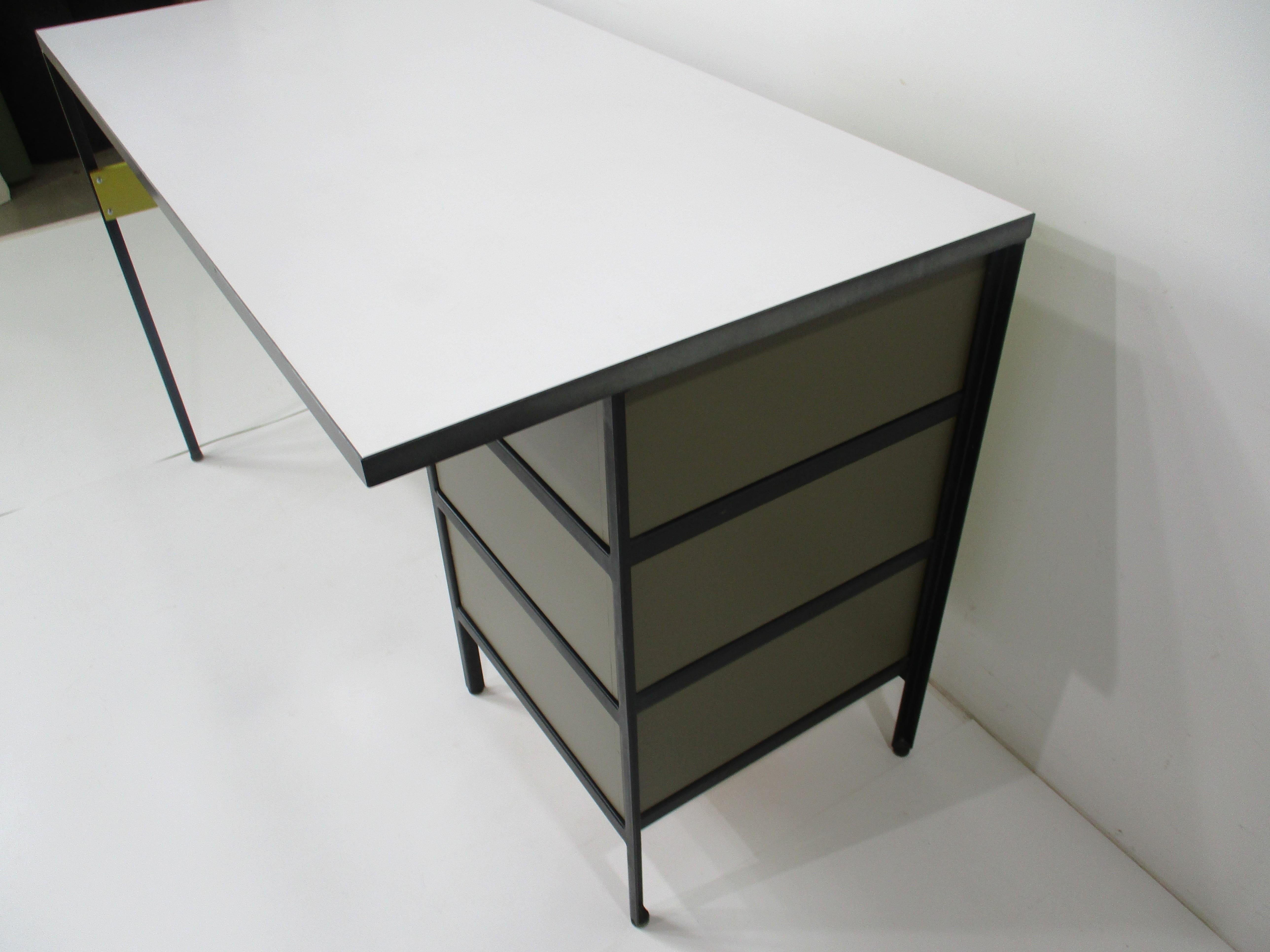 George Nelson Steel Frame Desk for Herman Miller 5